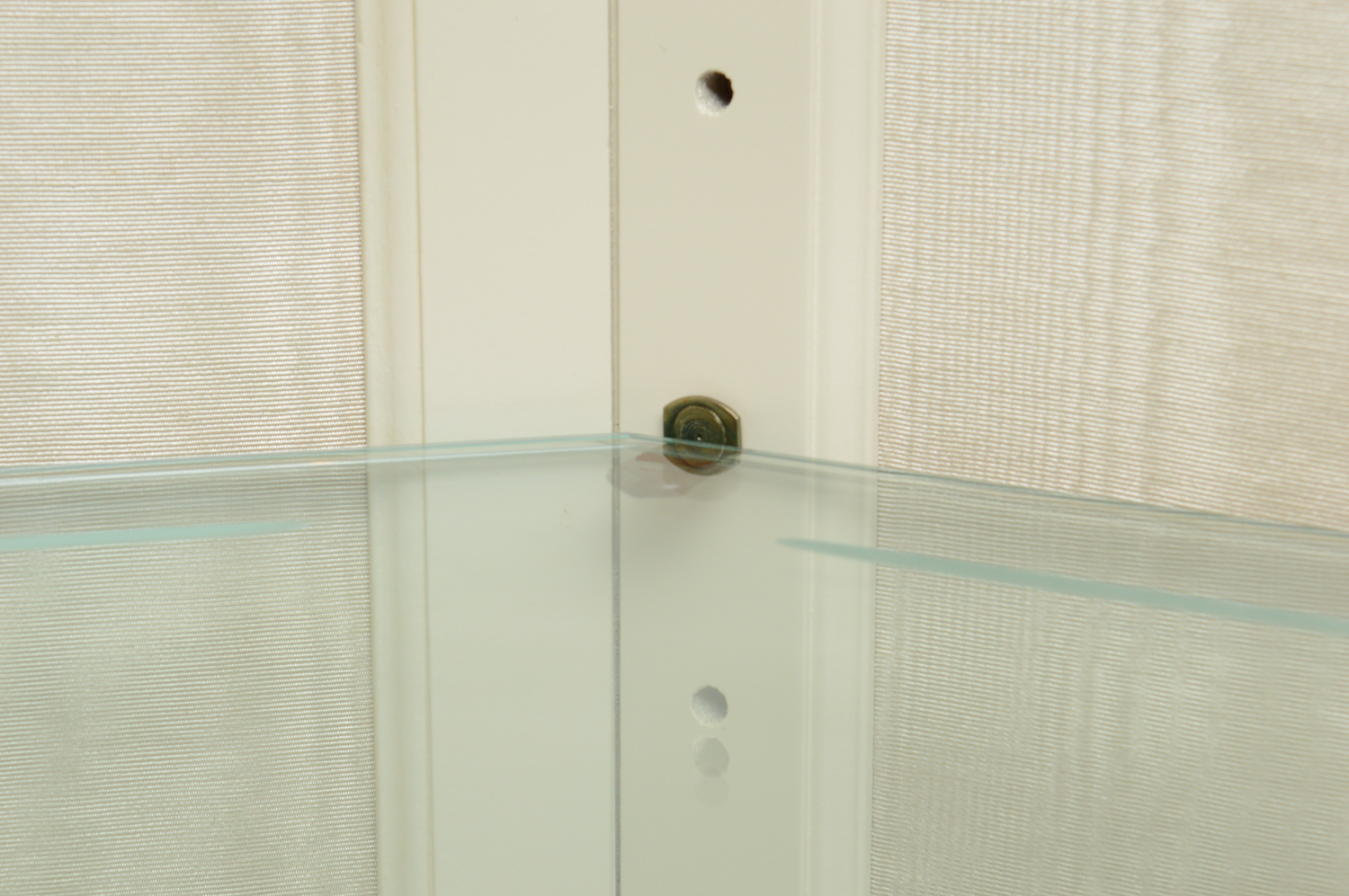 Chippendale Style Lighted Corner Cabinet