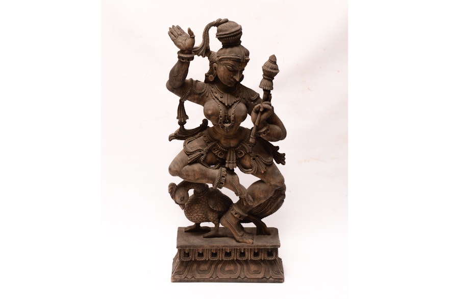 South Asian Wood Sculpture