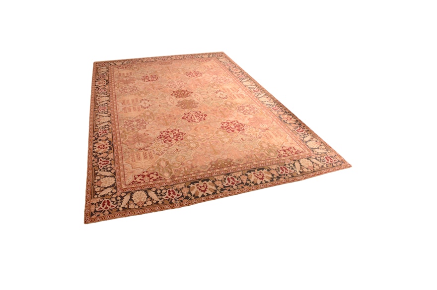 Power Loomed Persian-Inspired Wool Area Rug