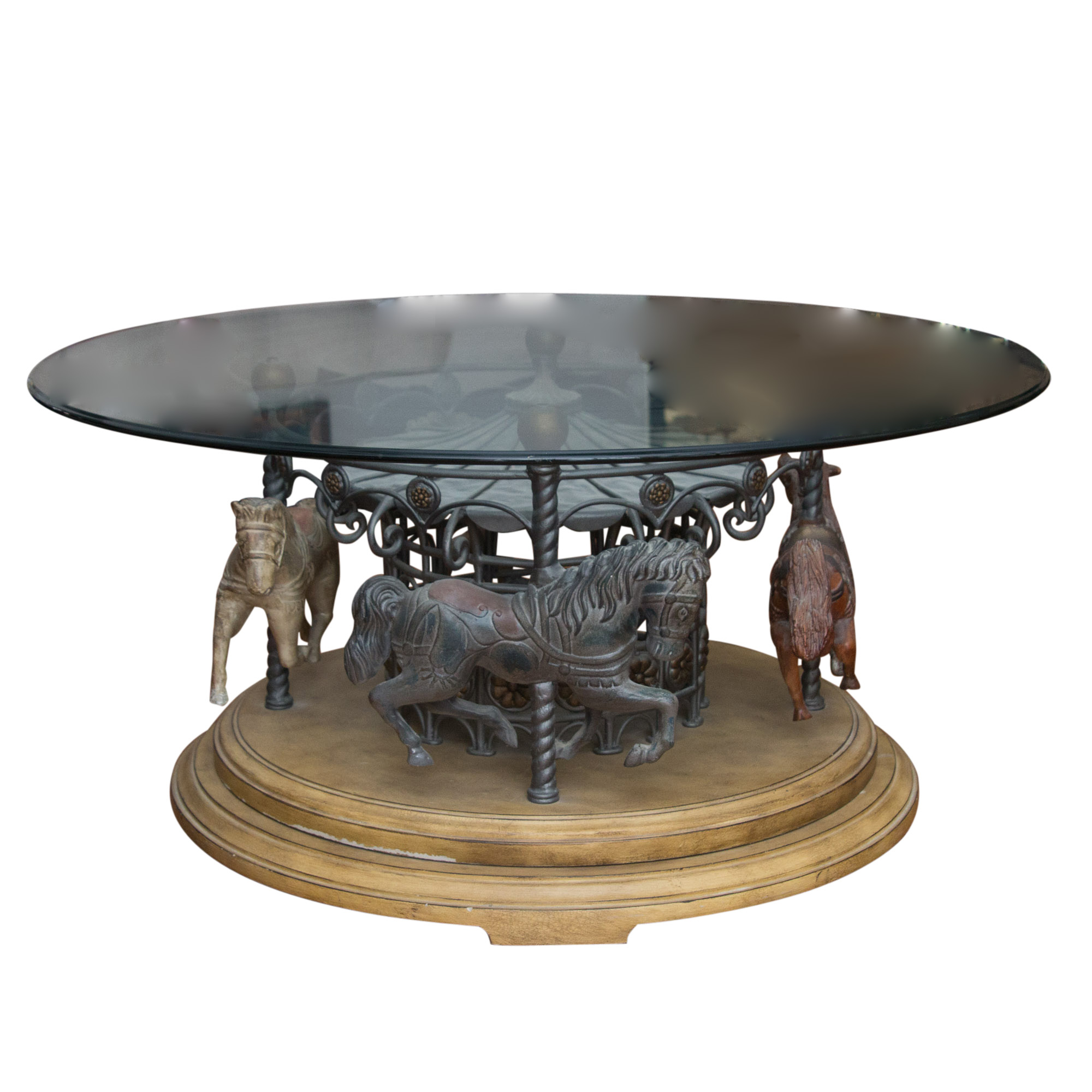 Carousel Horse Coffee Table