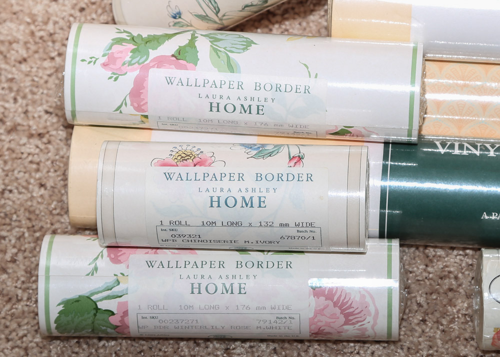 Laura Ashley Wallpapers and Super Fresco Trims