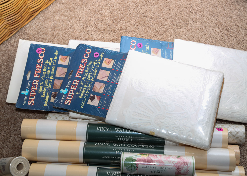 Laura Ashley Wallpapers and Super Fresco Trims