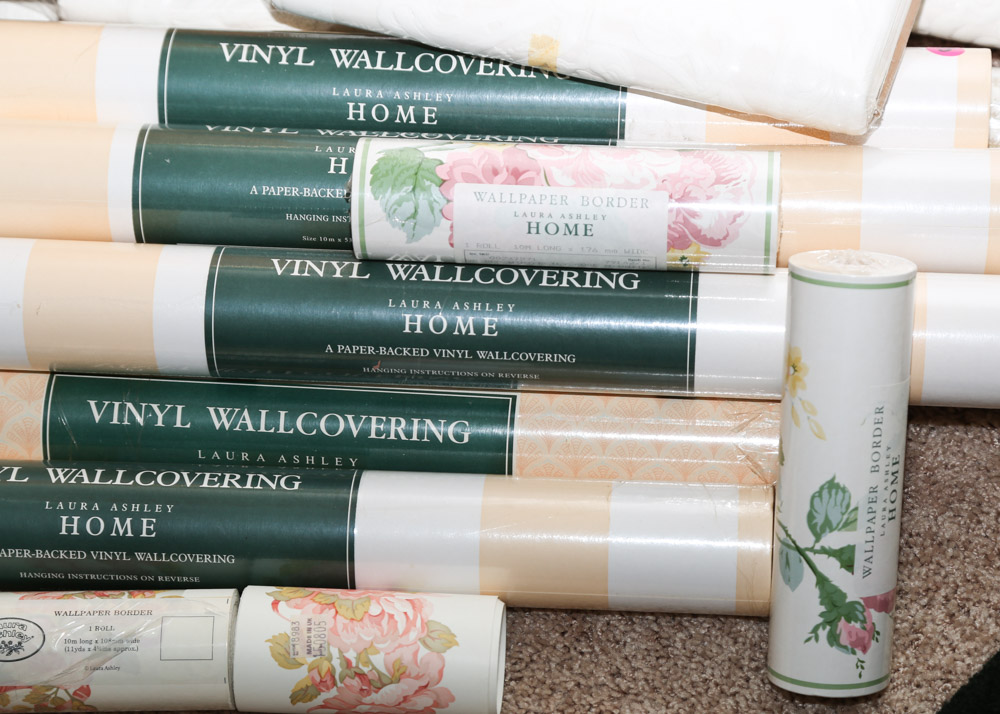 Laura Ashley Wallpapers and Super Fresco Trims