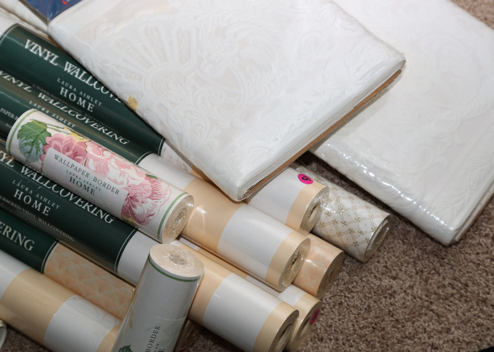 Laura Ashley Wallpapers and Super Fresco Trims