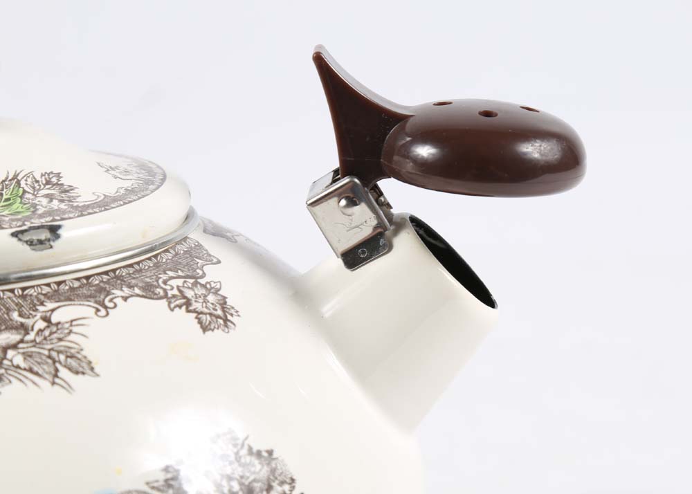 Johnson Brothers "Friendly Village" Transferware Tea Kettle