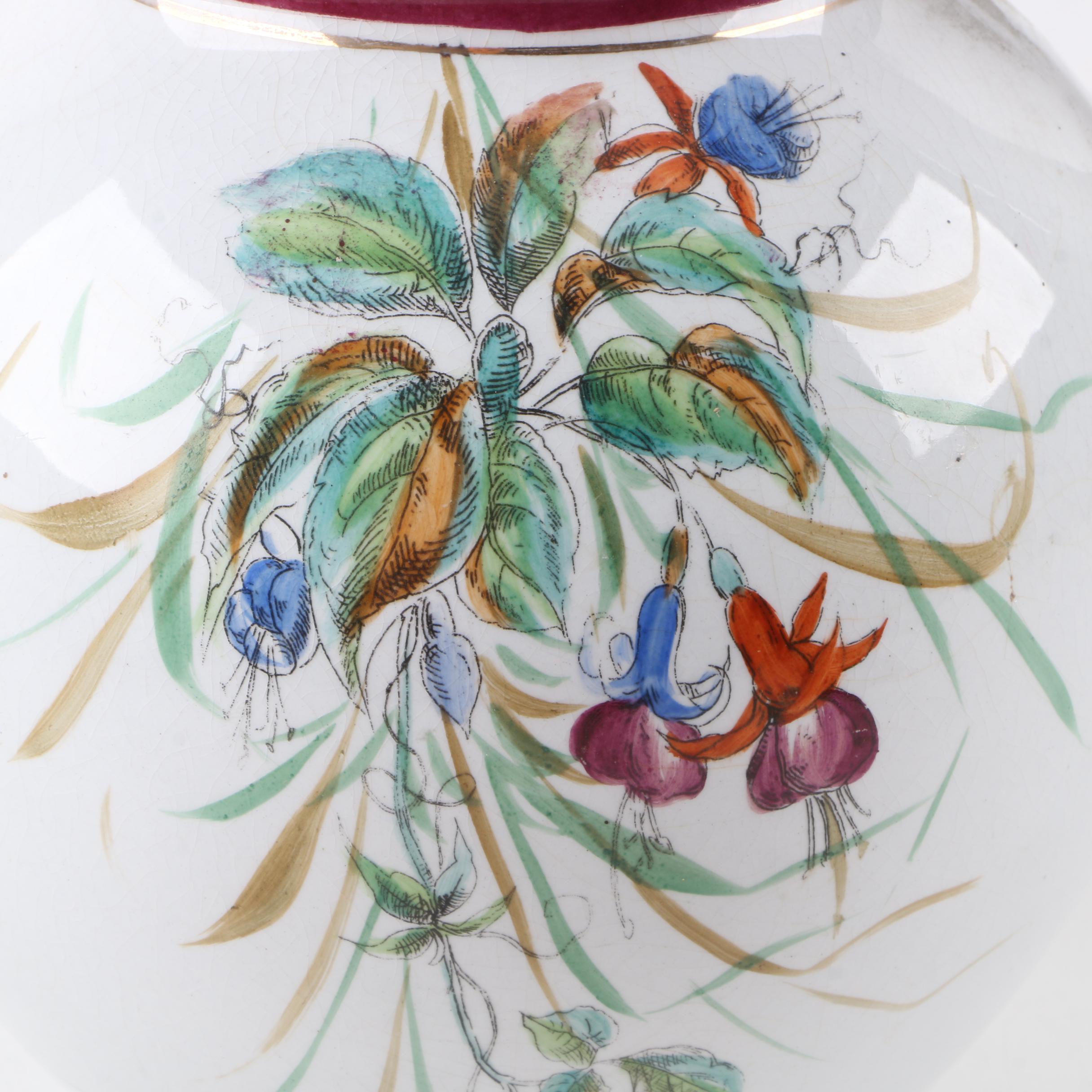 Ironstone Pitcher and Slop Jar