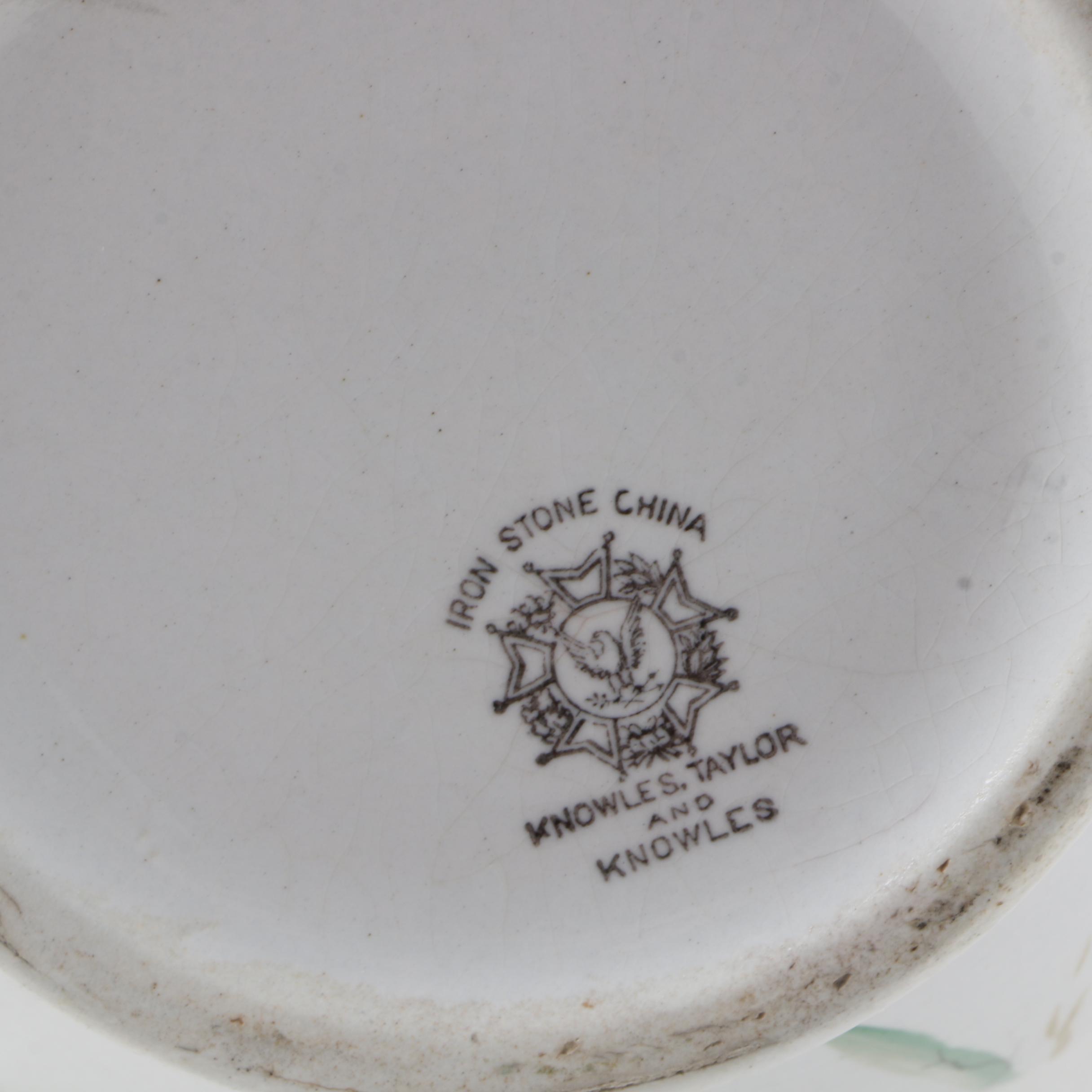 Ironstone Pitcher and Slop Jar