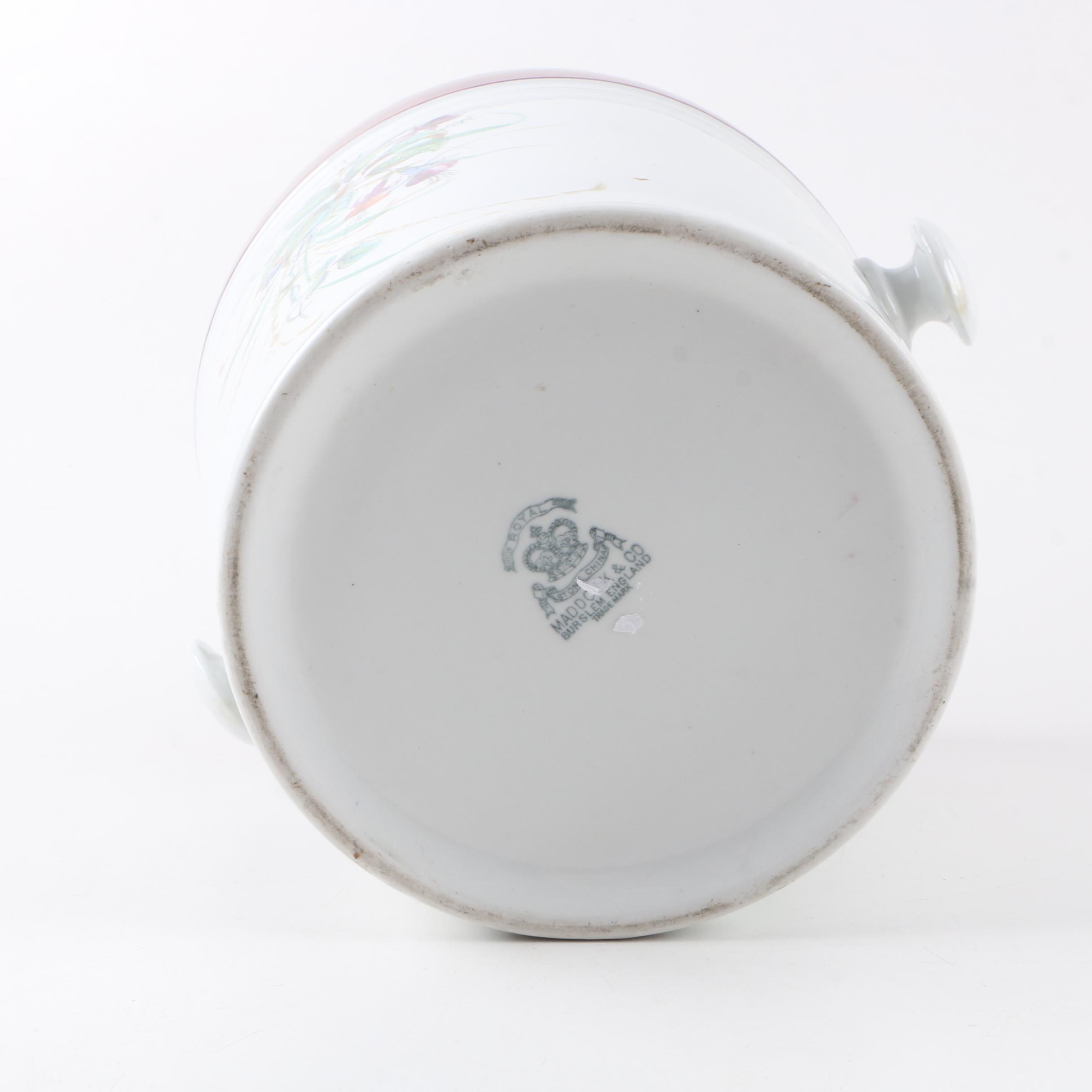 Ironstone Pitcher and Slop Jar