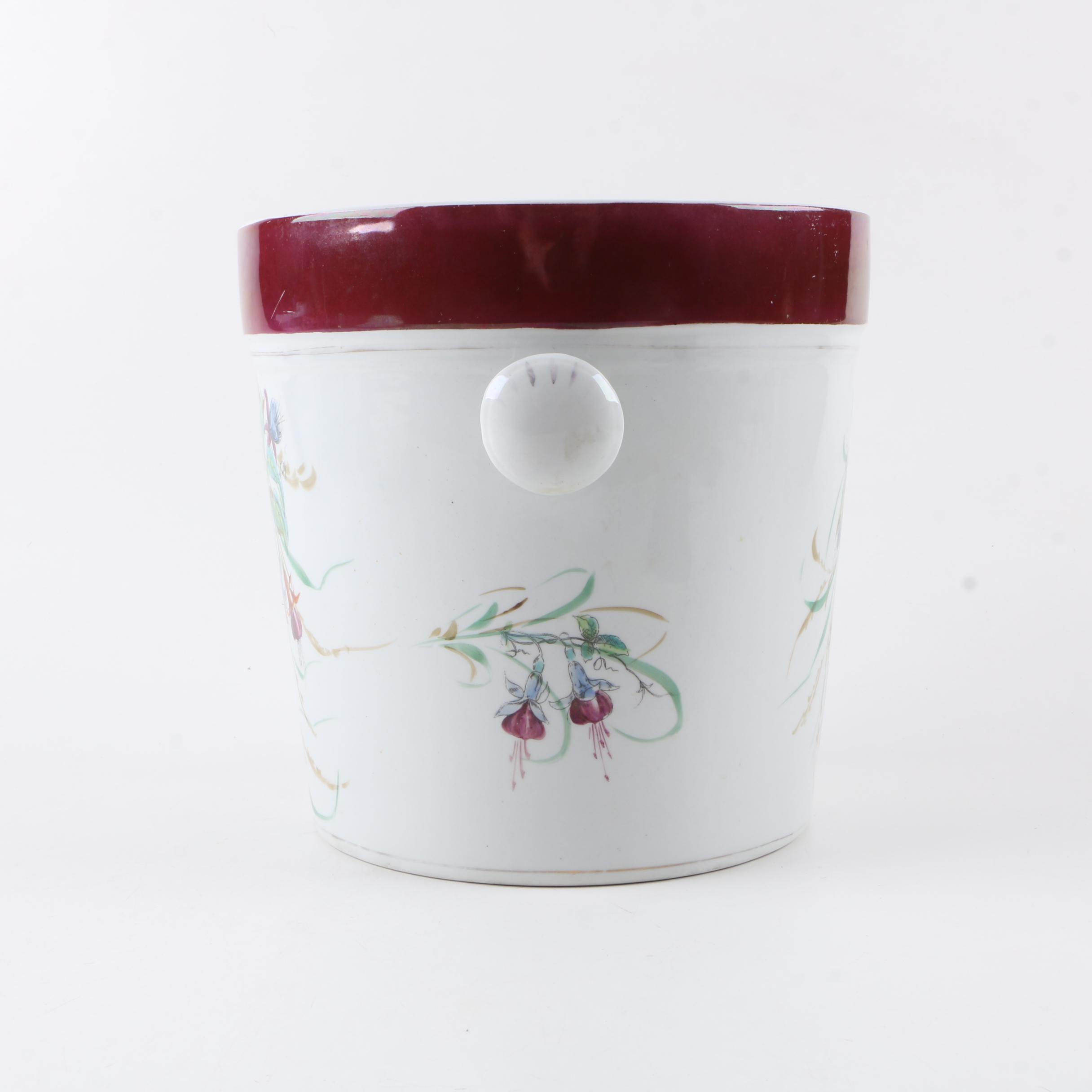 Ironstone Pitcher and Slop Jar