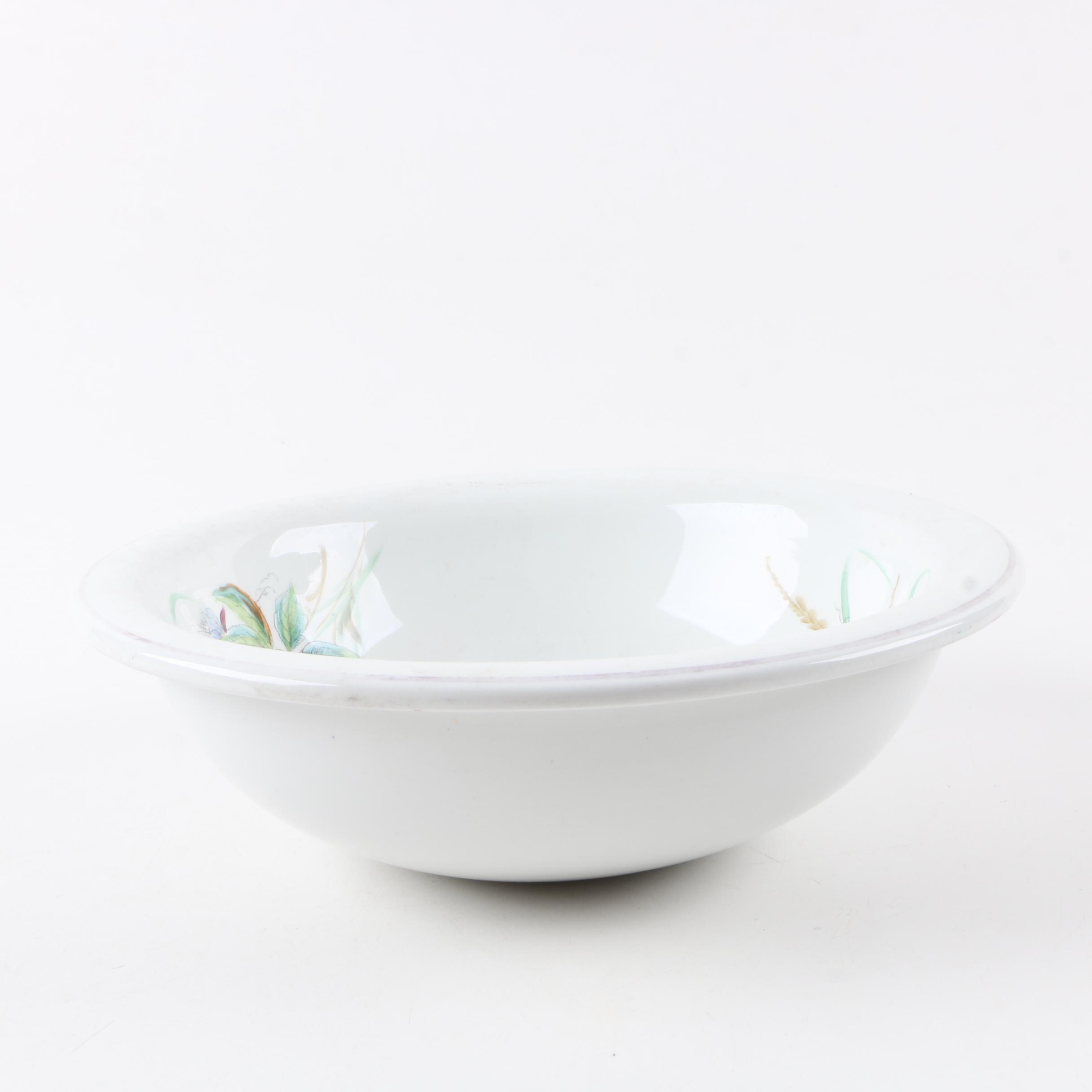 Ironstone Pitcher and Slop Jar