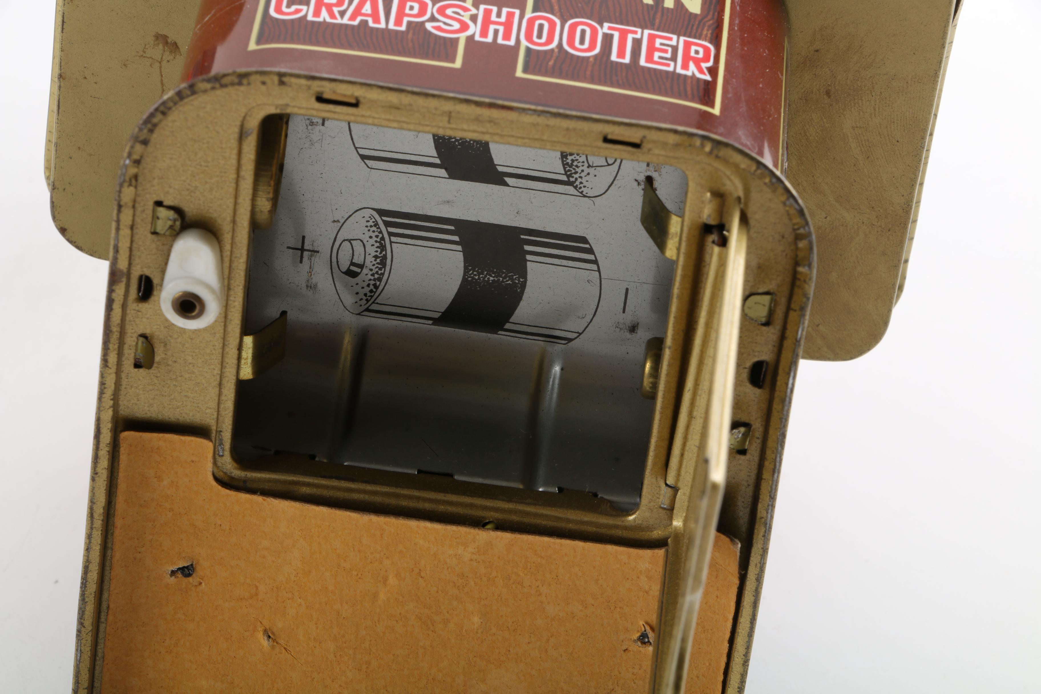 Tin Litho Toys and Train Track