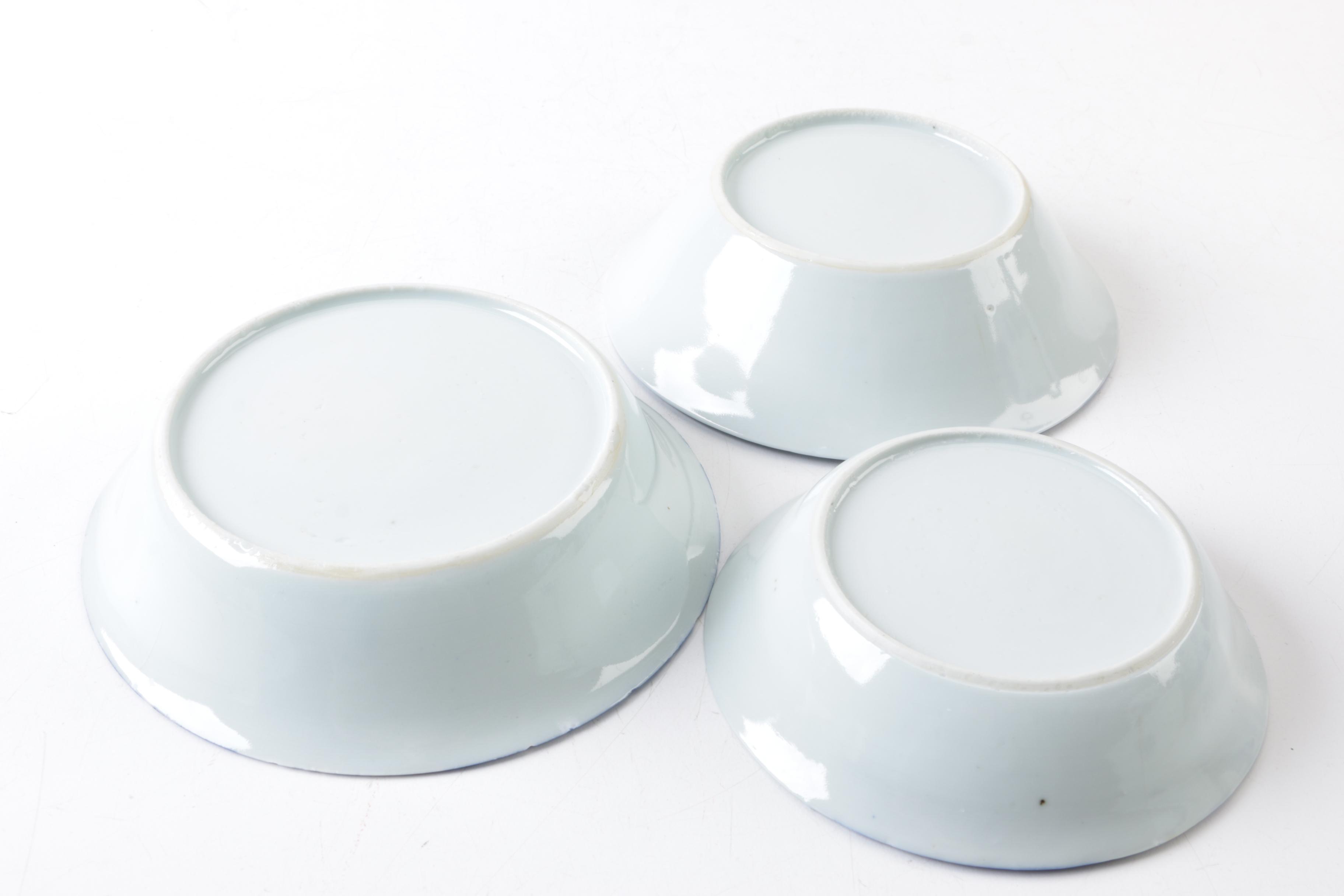 Antique Chinese Export Canton Porcelain Tableware