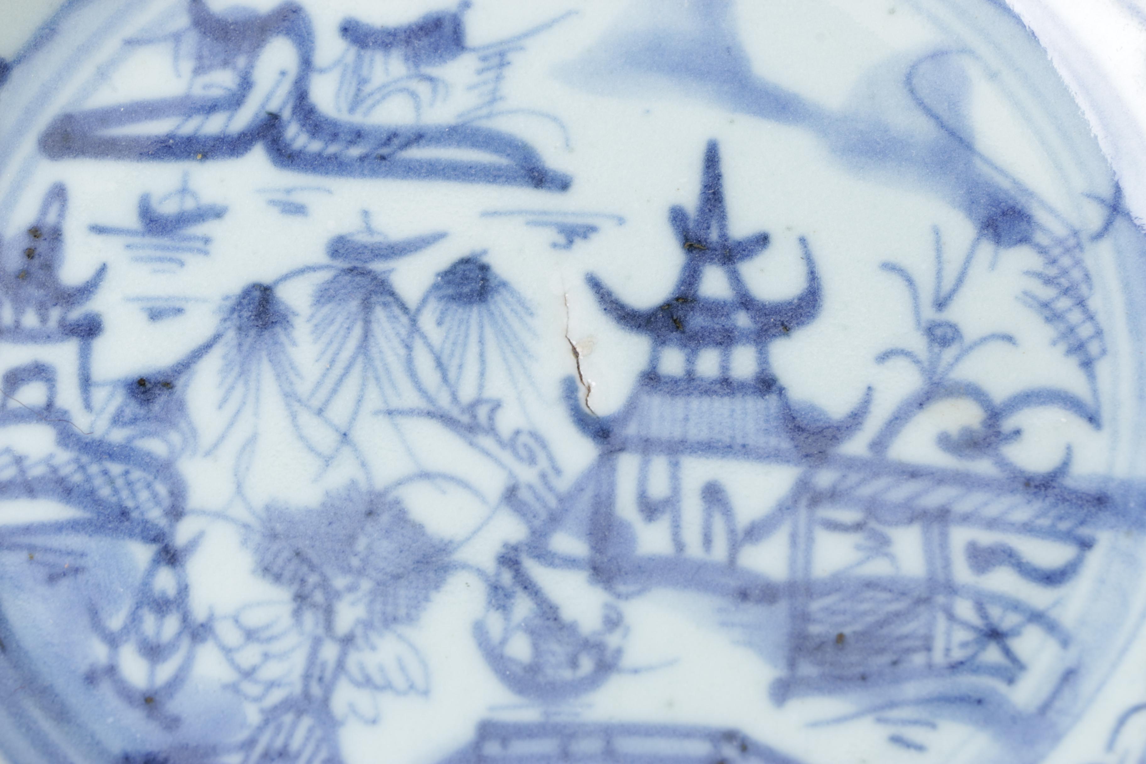 Antique Chinese Export Canton Porcelain Tableware