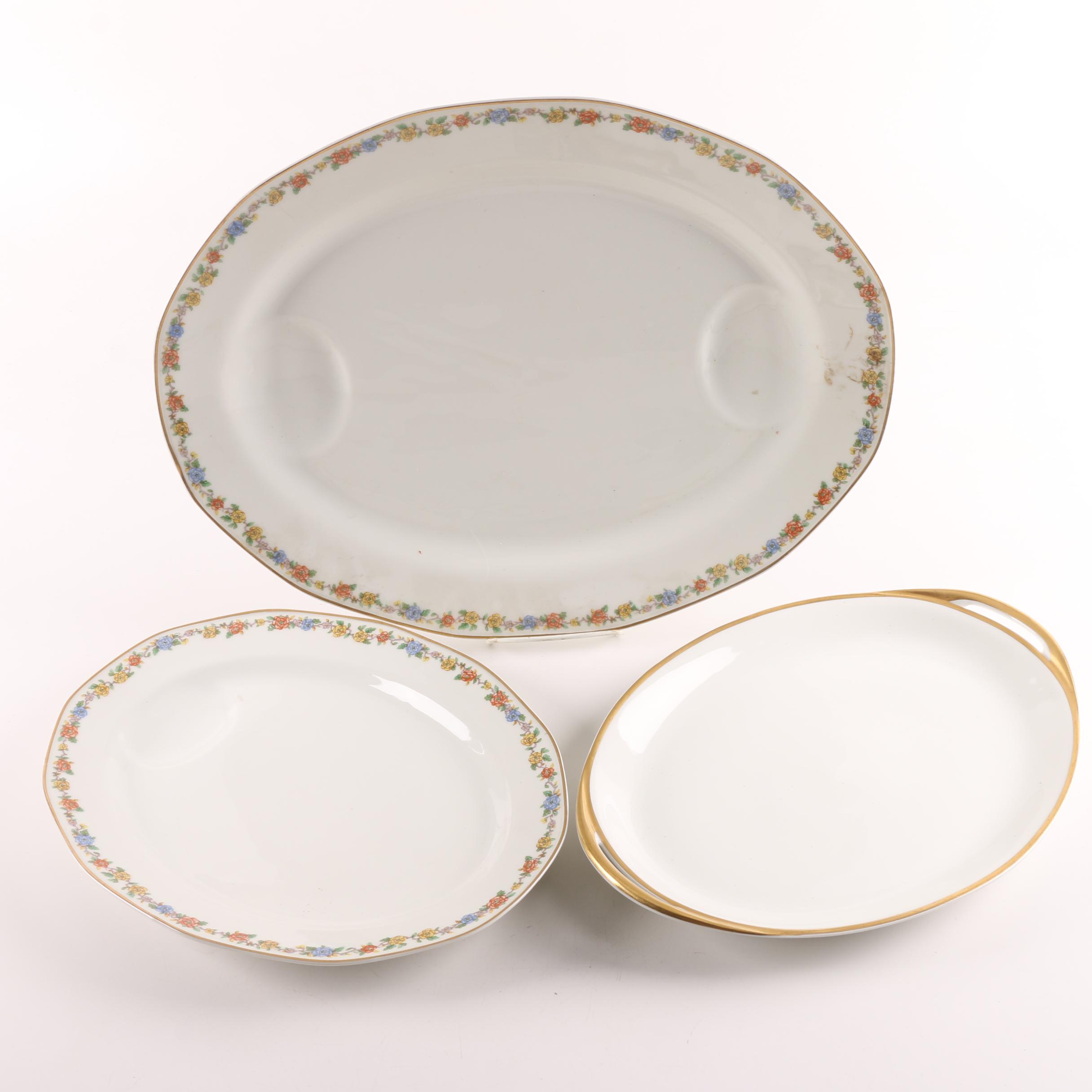 Vintage Haviland & Co. Limoges Porcelain Platters
