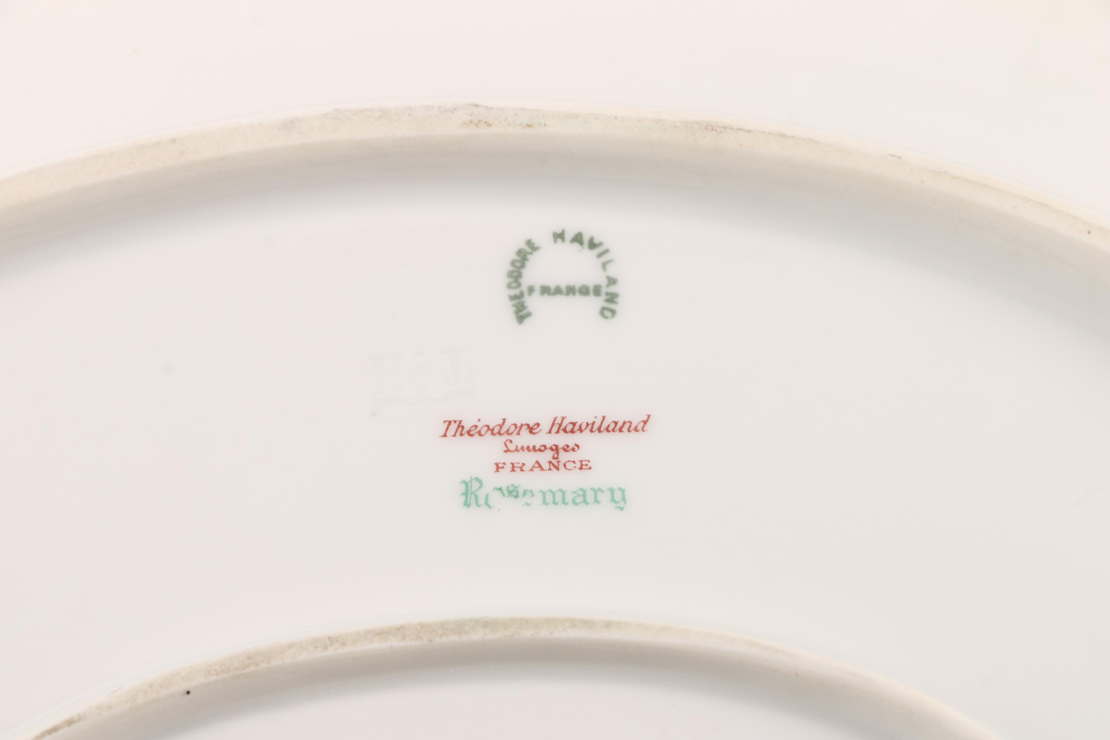 Vintage Haviland & Co. Limoges Porcelain Platters