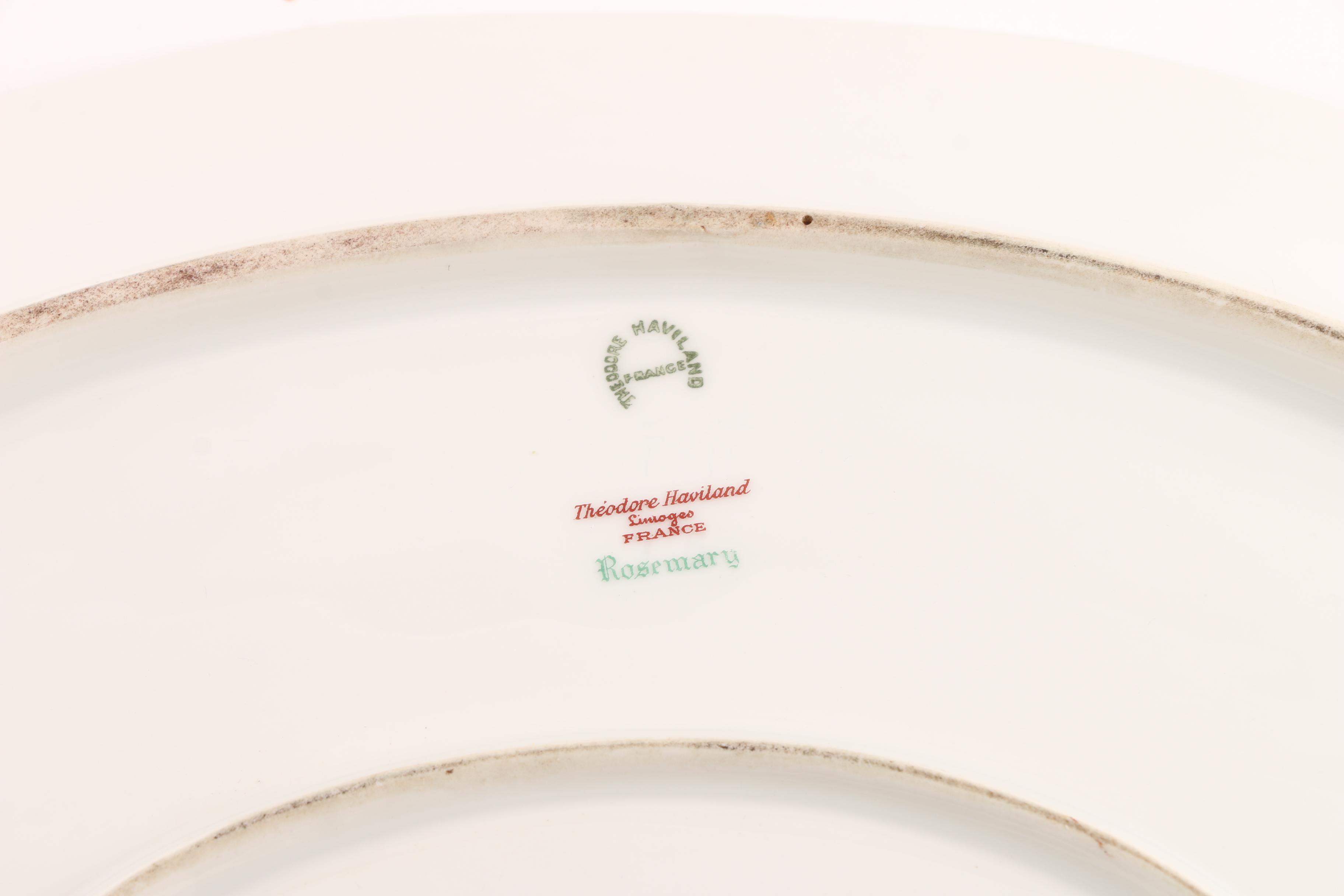 Vintage Haviland & Co. Limoges Porcelain Platters