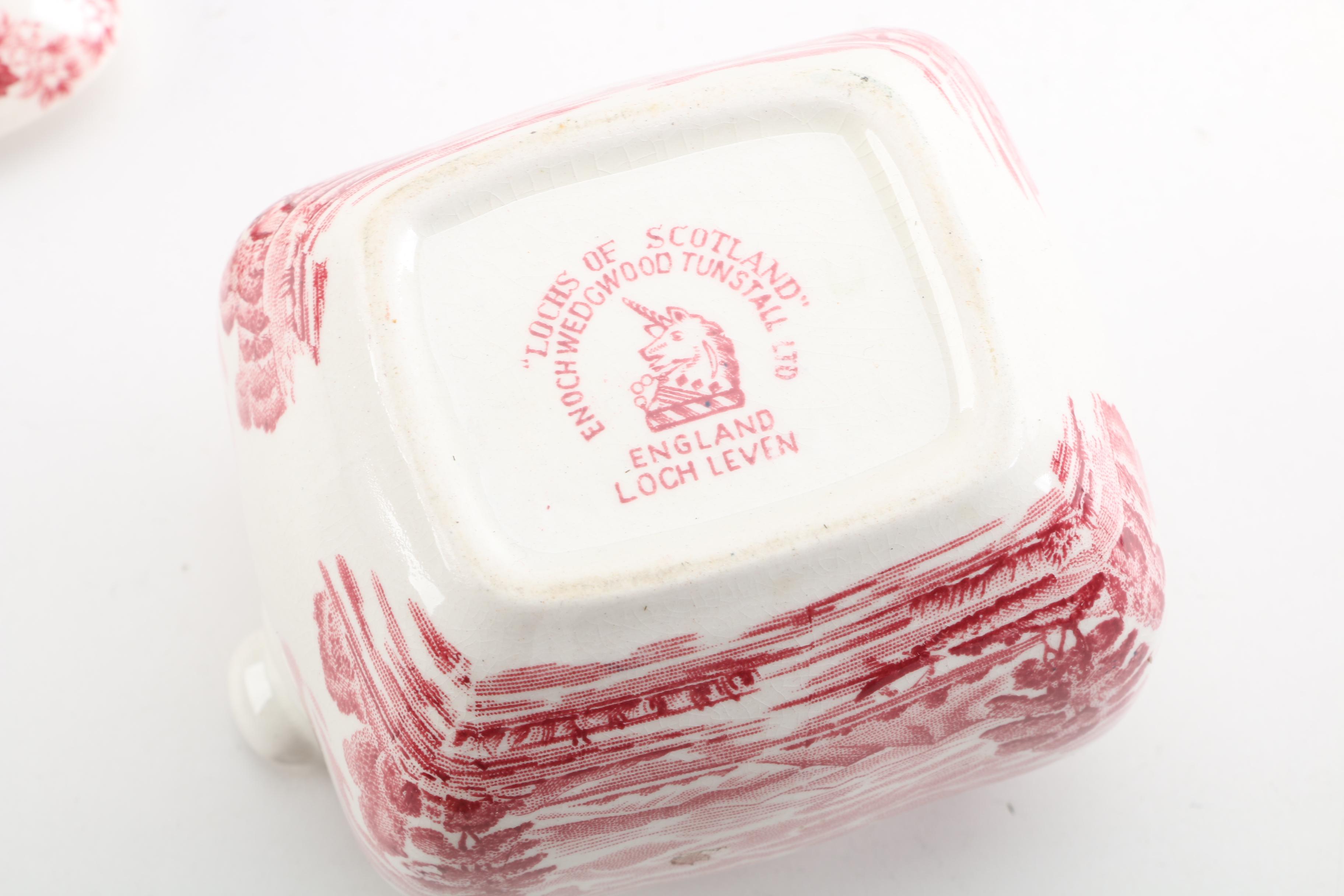 Wedgwood "Lochs of Scotland",  and Myott "Tonquin" Tableware