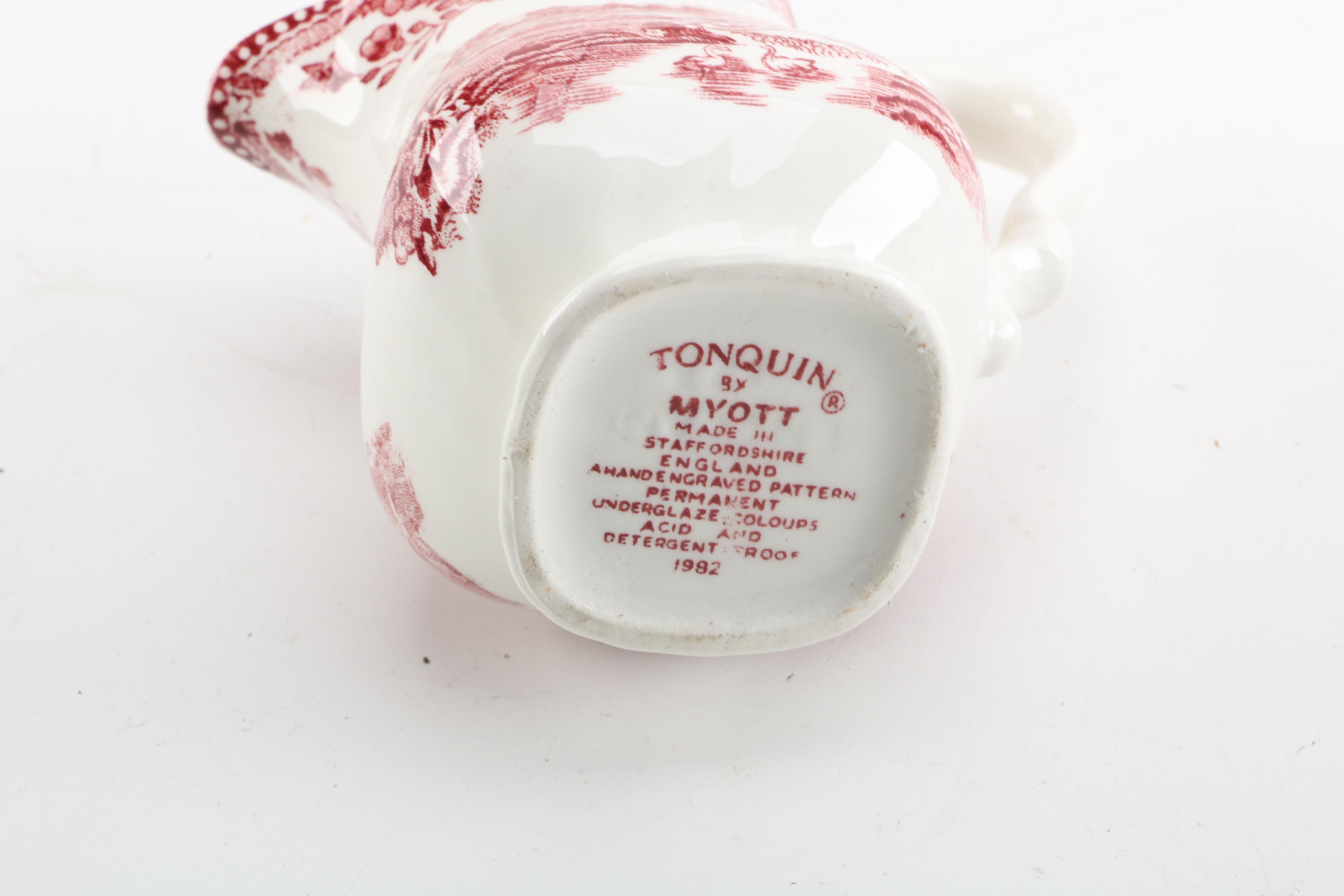 Wedgwood "Lochs of Scotland",  and Myott "Tonquin" Tableware