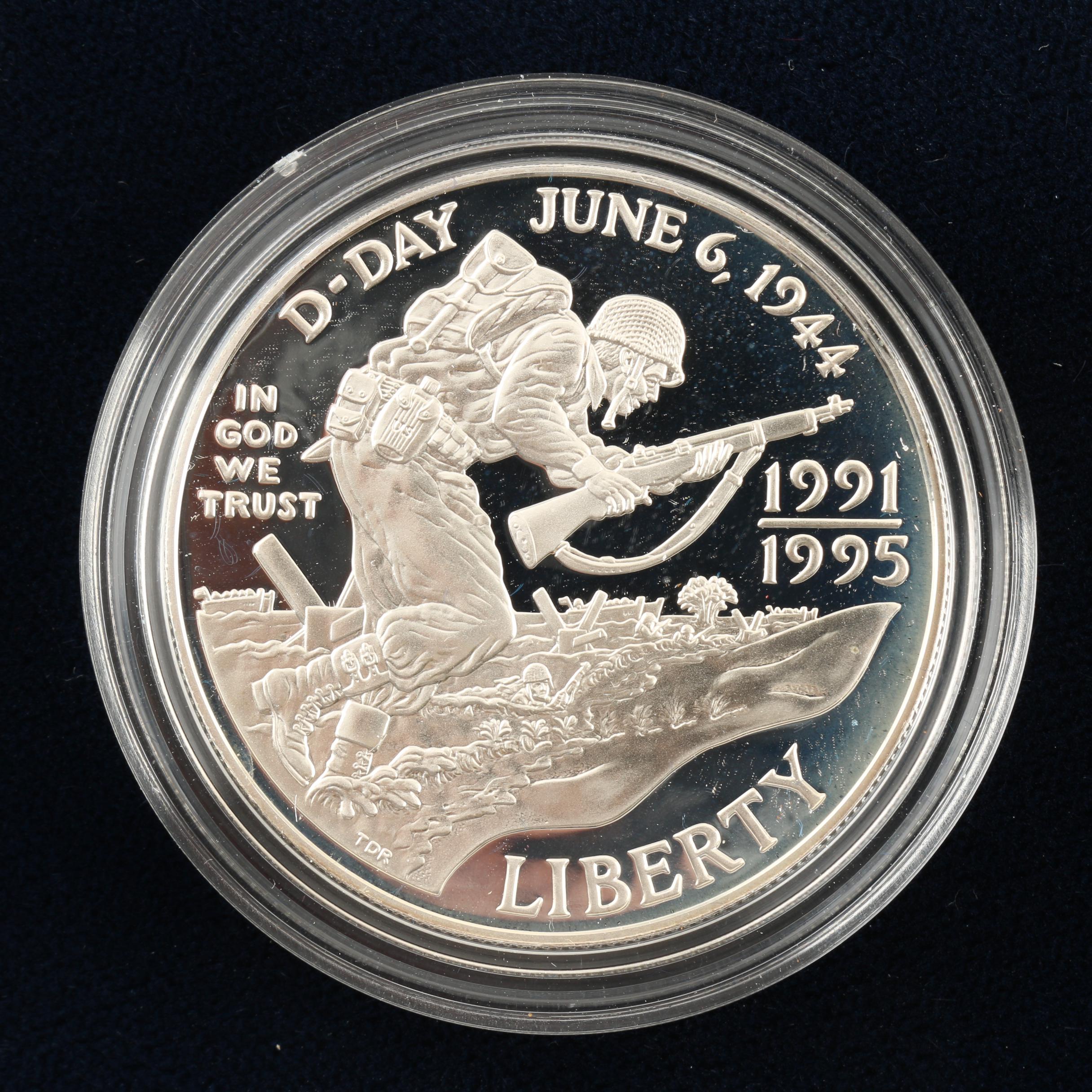 World War II and Korean War U.S. Commemorative Coin Sets