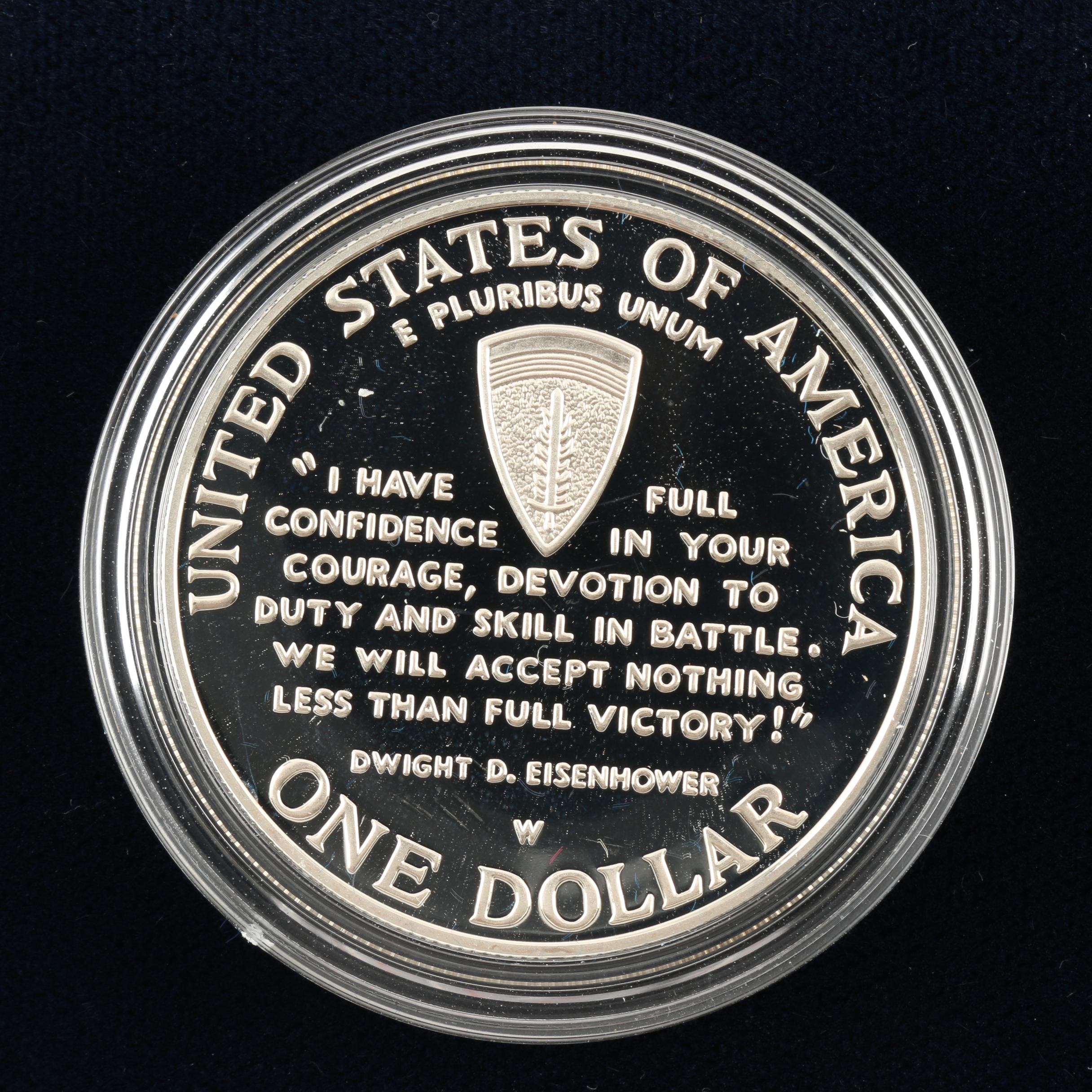 World War II and Korean War U.S. Commemorative Coin Sets