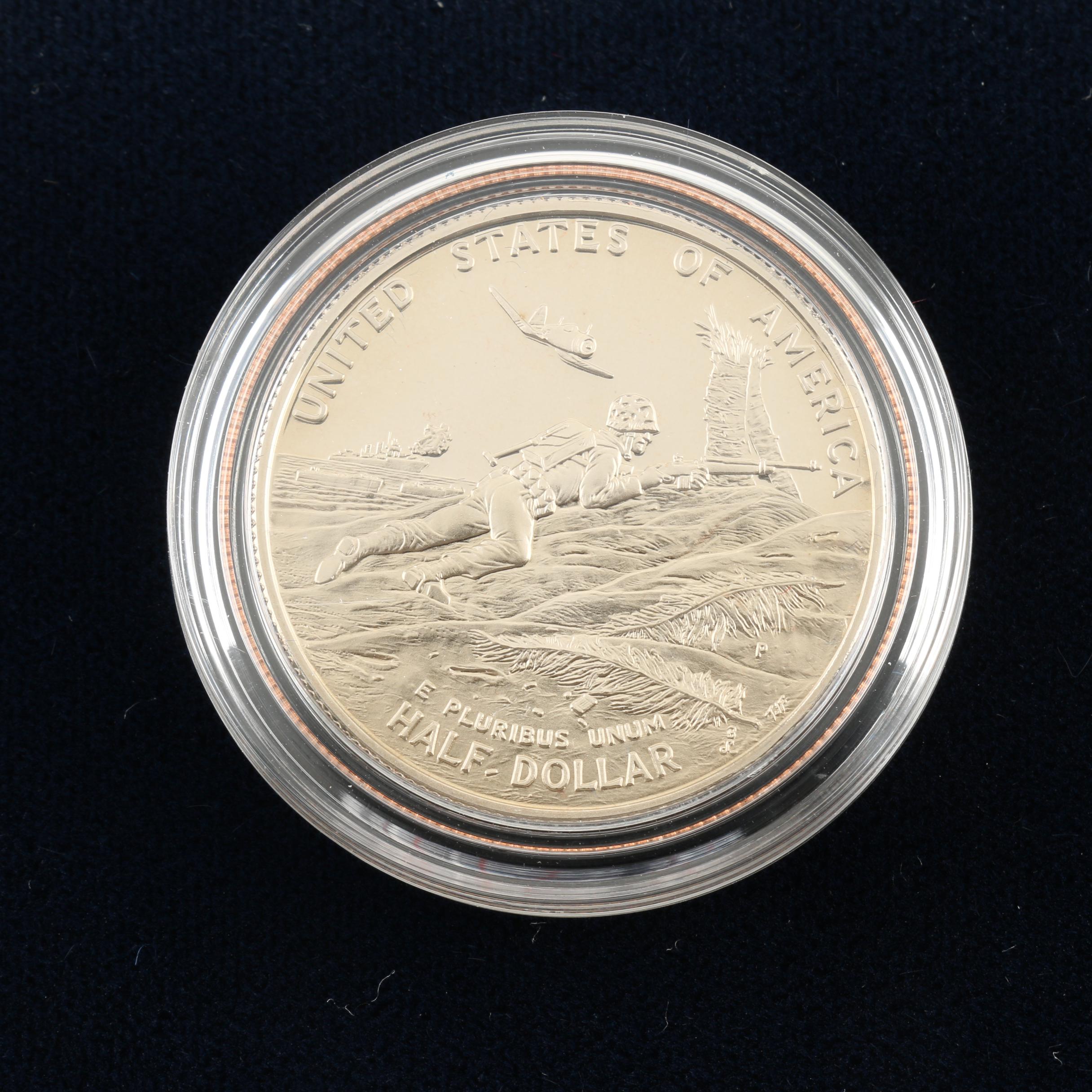 World War II and Korean War U.S. Commemorative Coin Sets