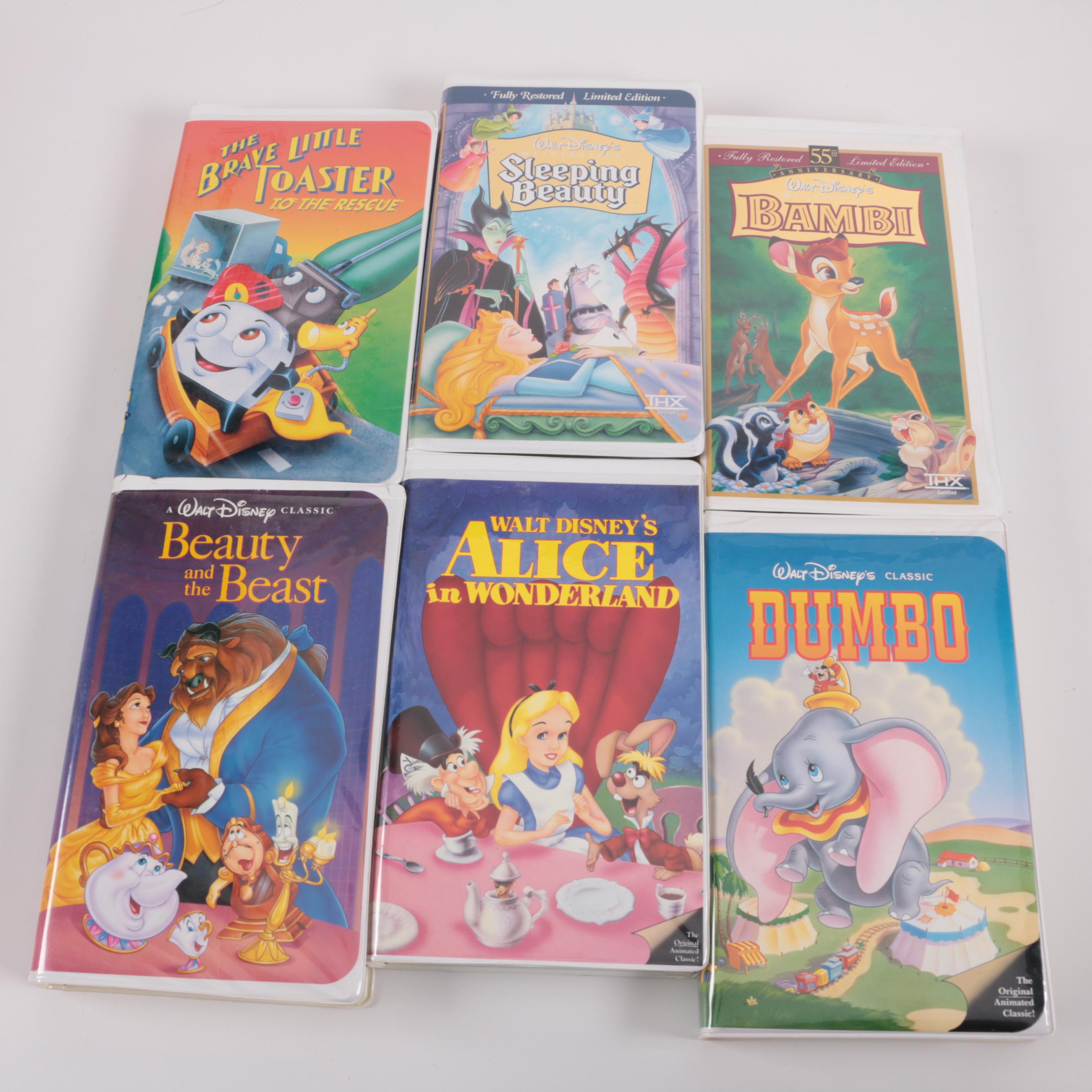Assorted Children's VHS Tapes including Disney