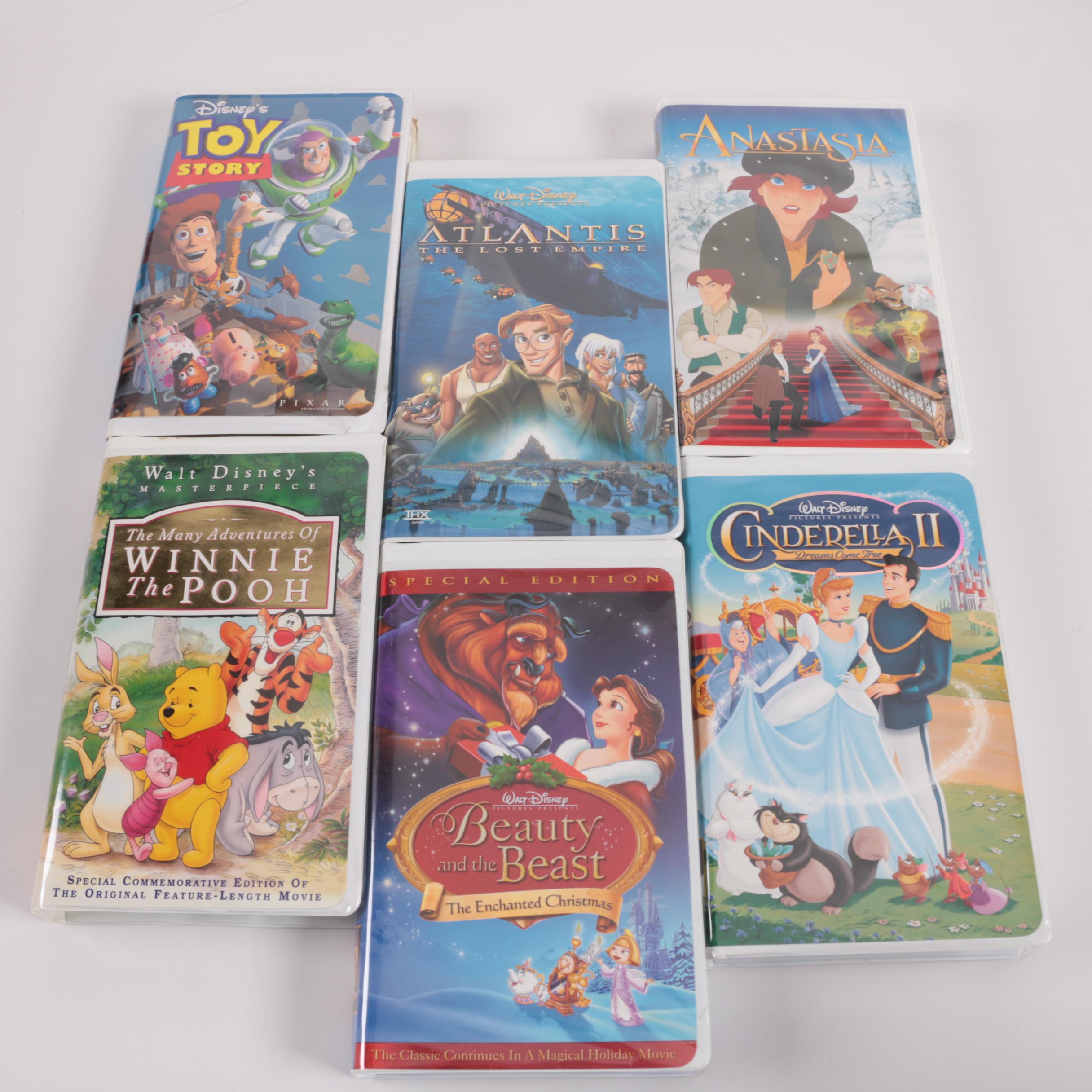 Assorted Children's VHS Tapes including Disney