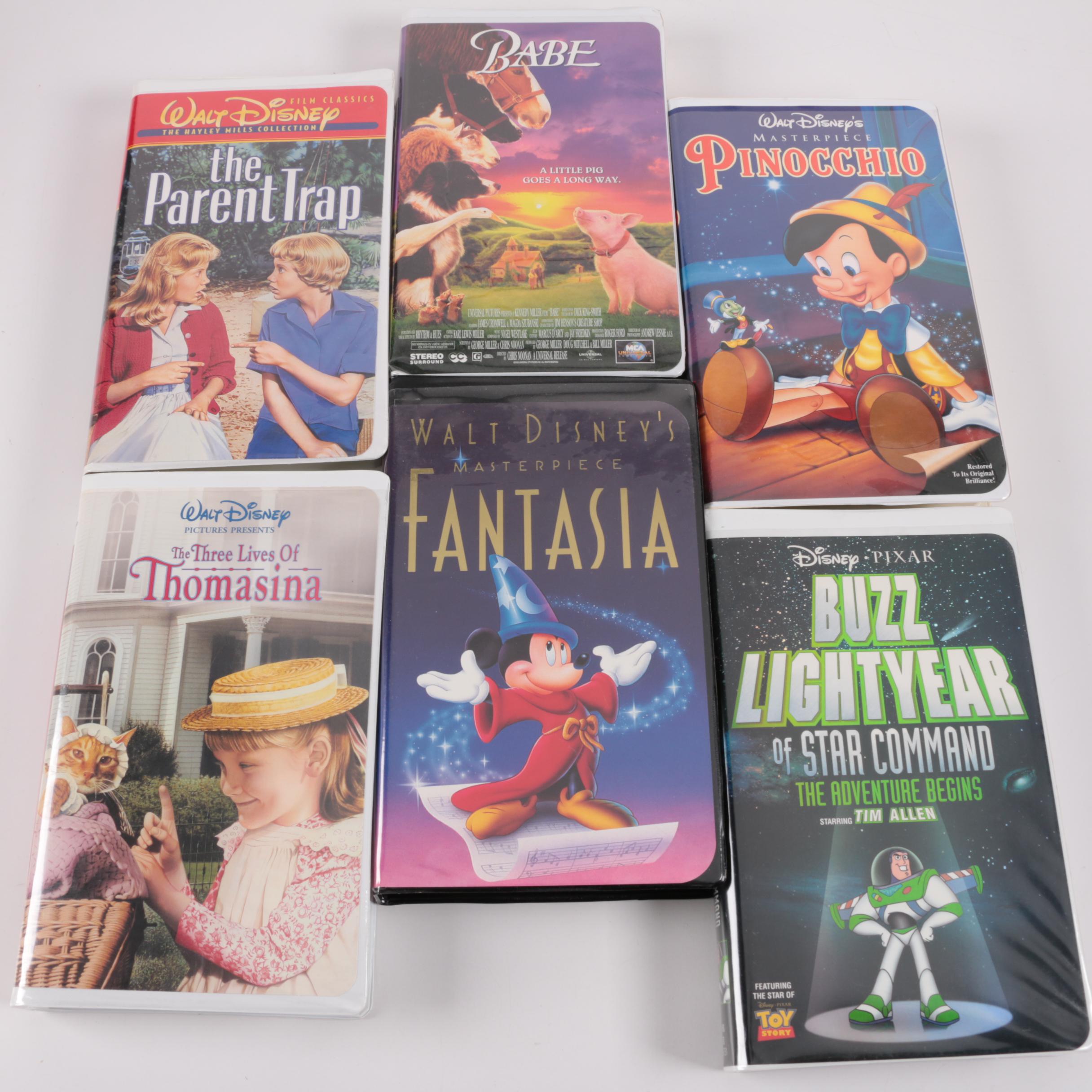 Assorted Children's VHS Tapes including Disney