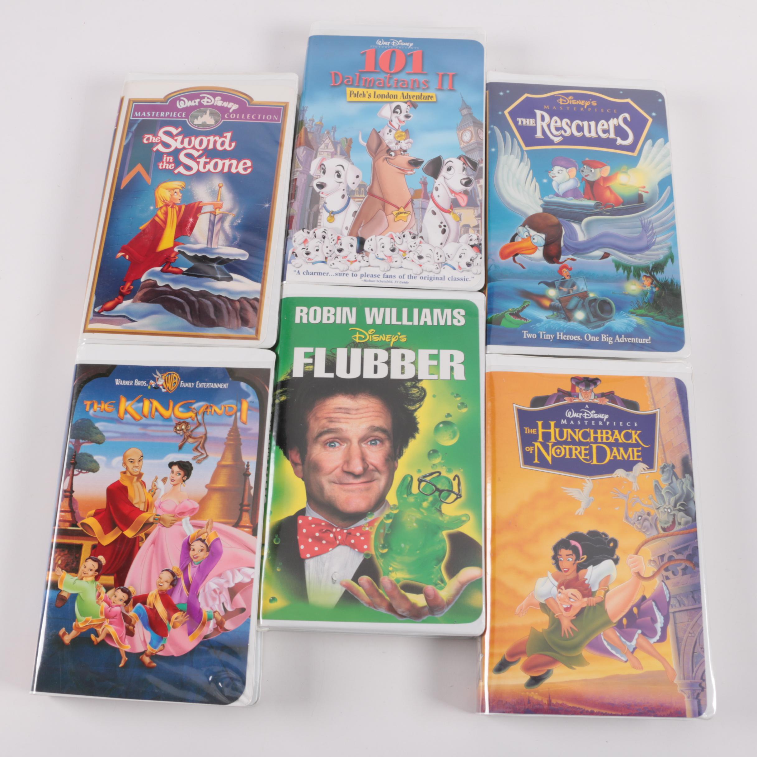 Assorted Children's VHS Tapes including Disney