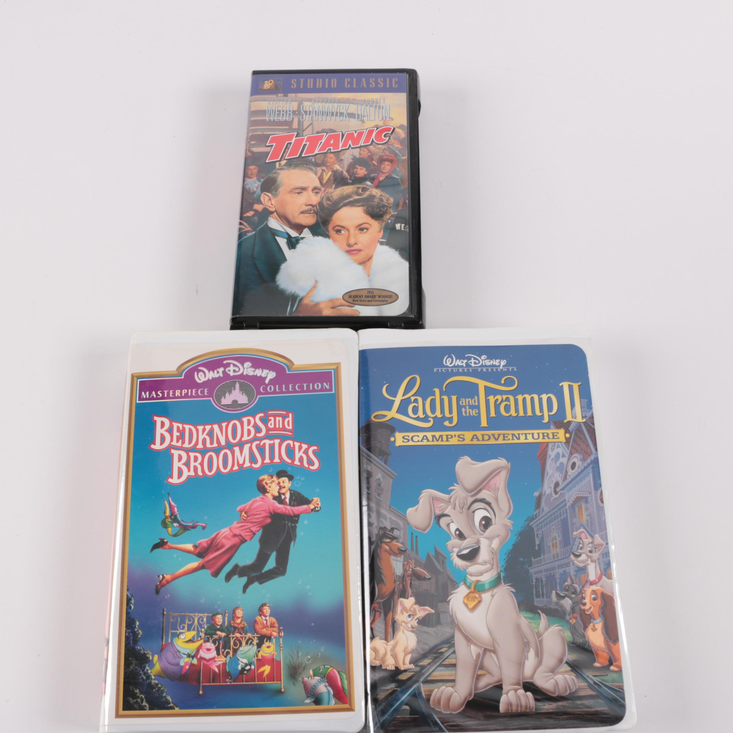 Assorted Children's VHS Tapes including Disney