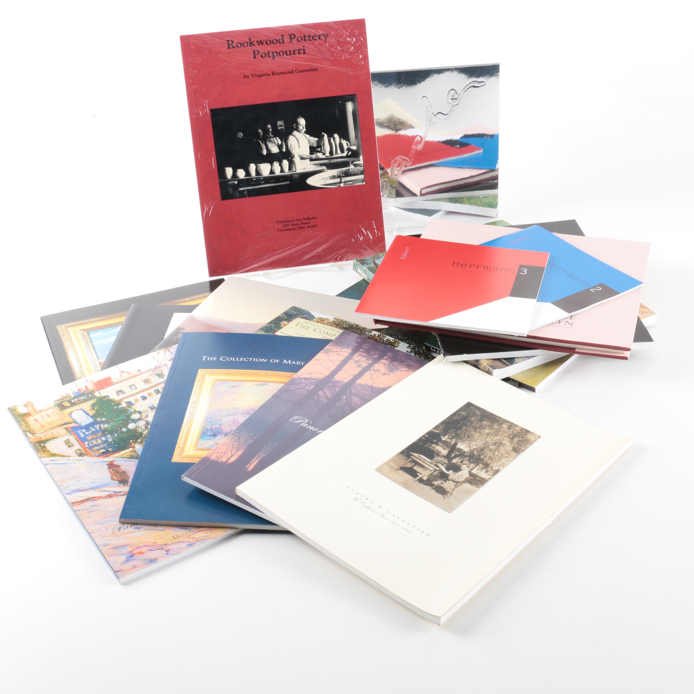 Cincinnati Art Galleries Catalogs Including "Rookwood Pottery Potpourri"