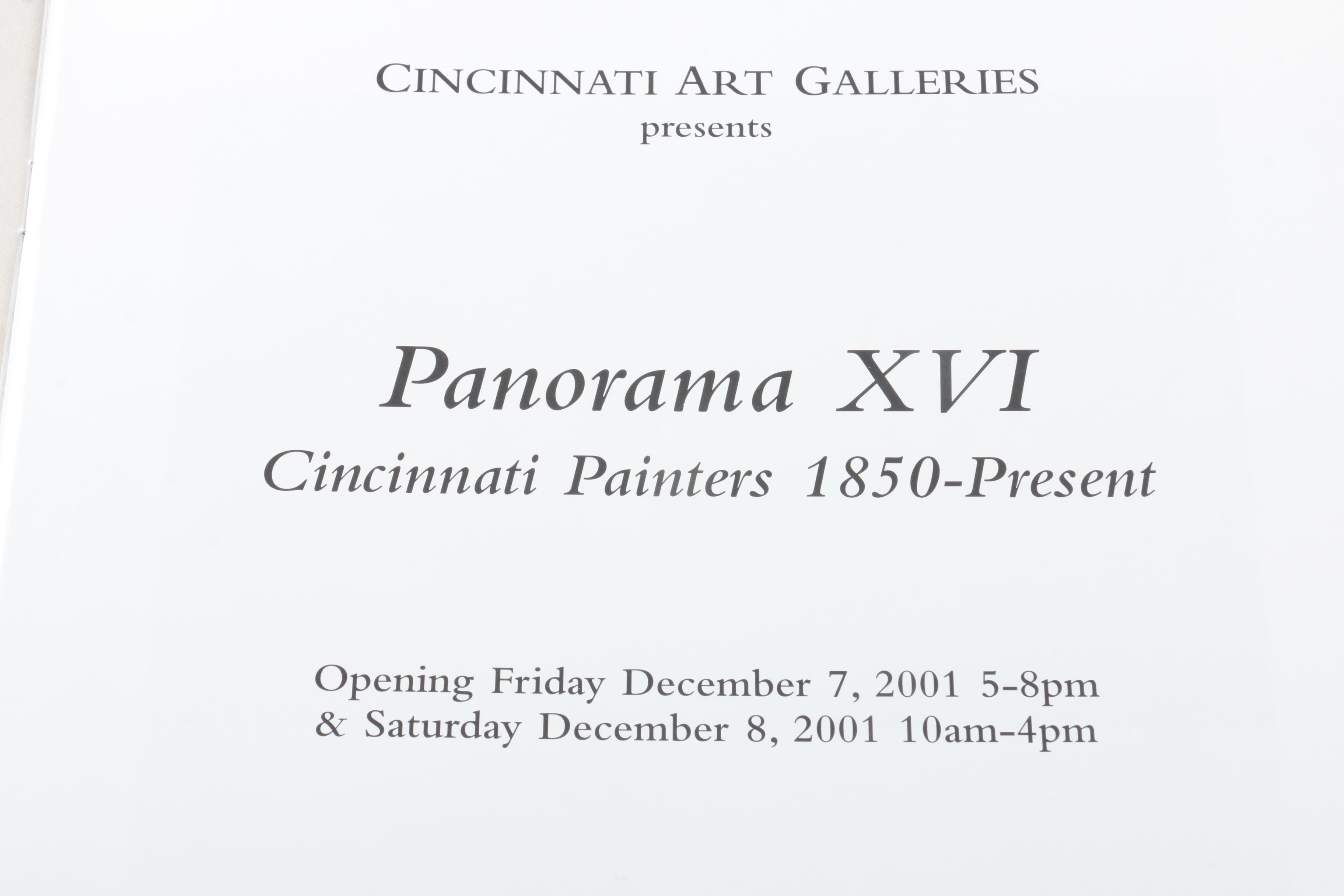 Cincinnati Art Galleries Catalogs Including "Rookwood Pottery Potpourri"