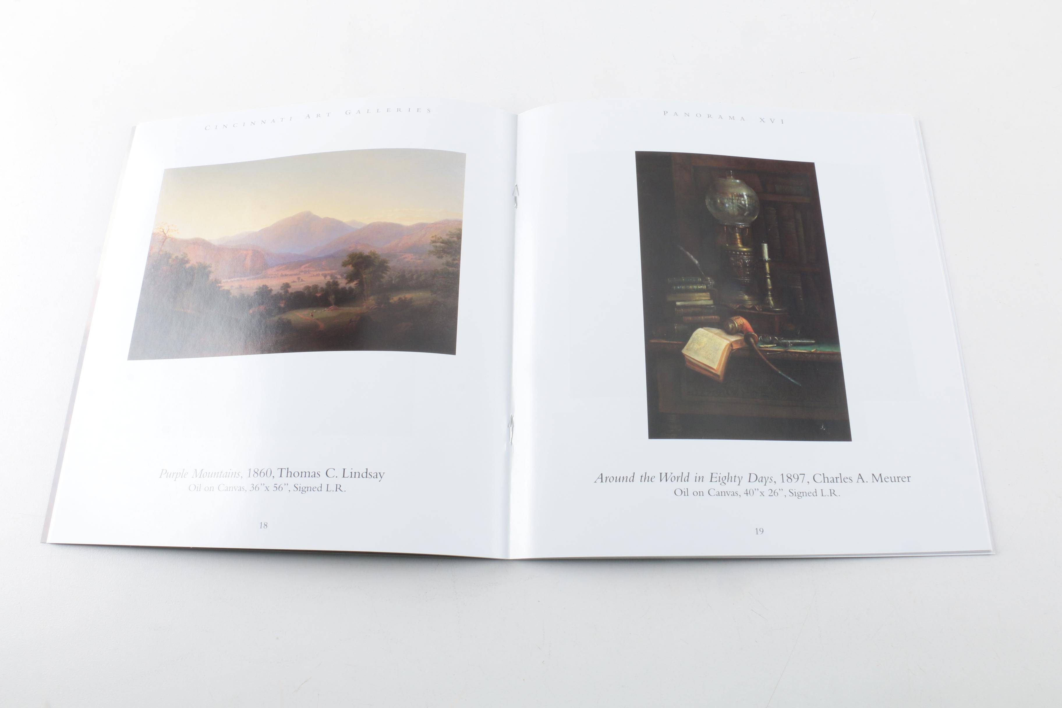 Cincinnati Art Galleries Catalogs Including "Rookwood Pottery Potpourri"