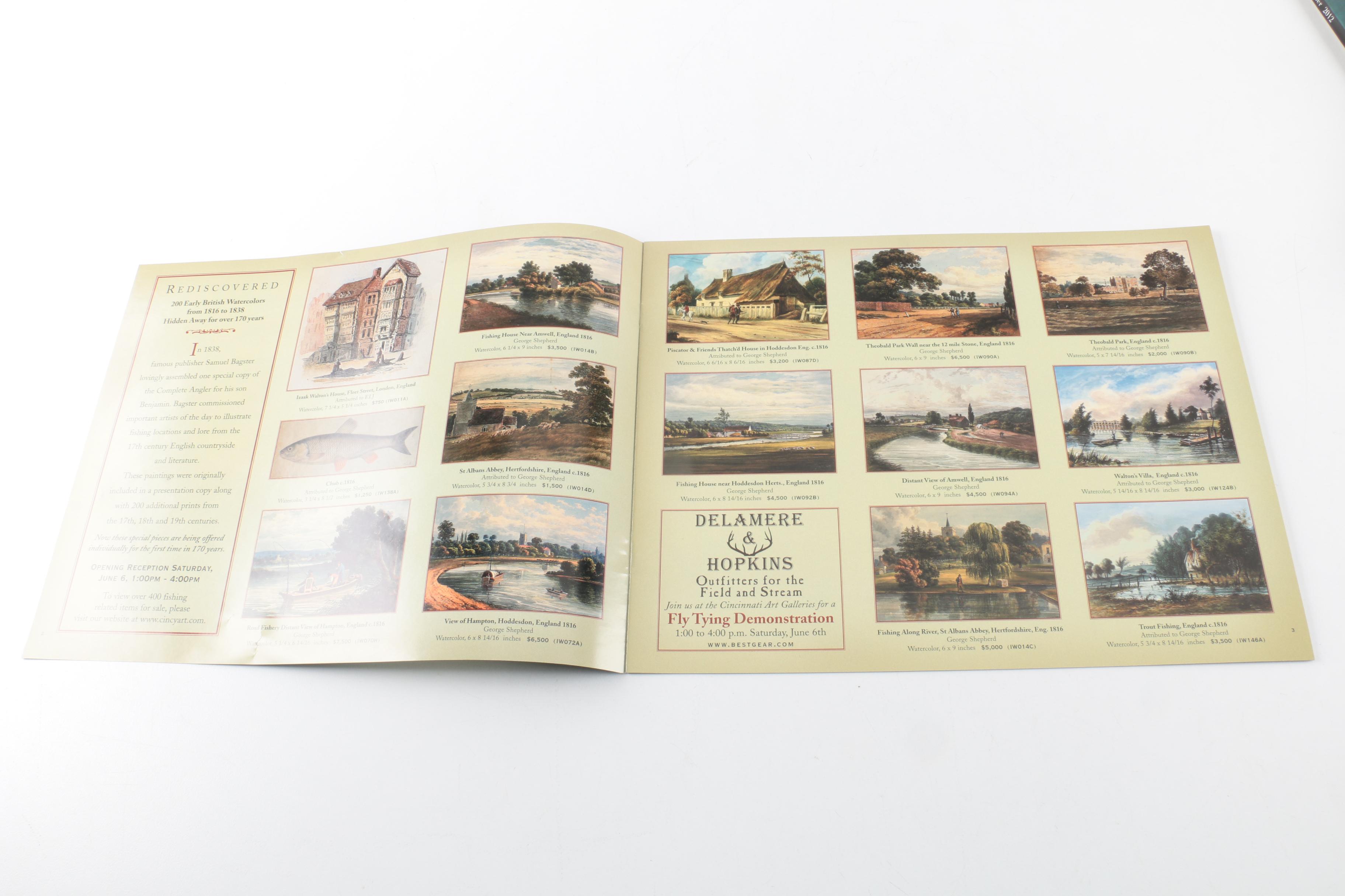 Cincinnati Art Galleries Catalogs Including "Rookwood Pottery Potpourri"