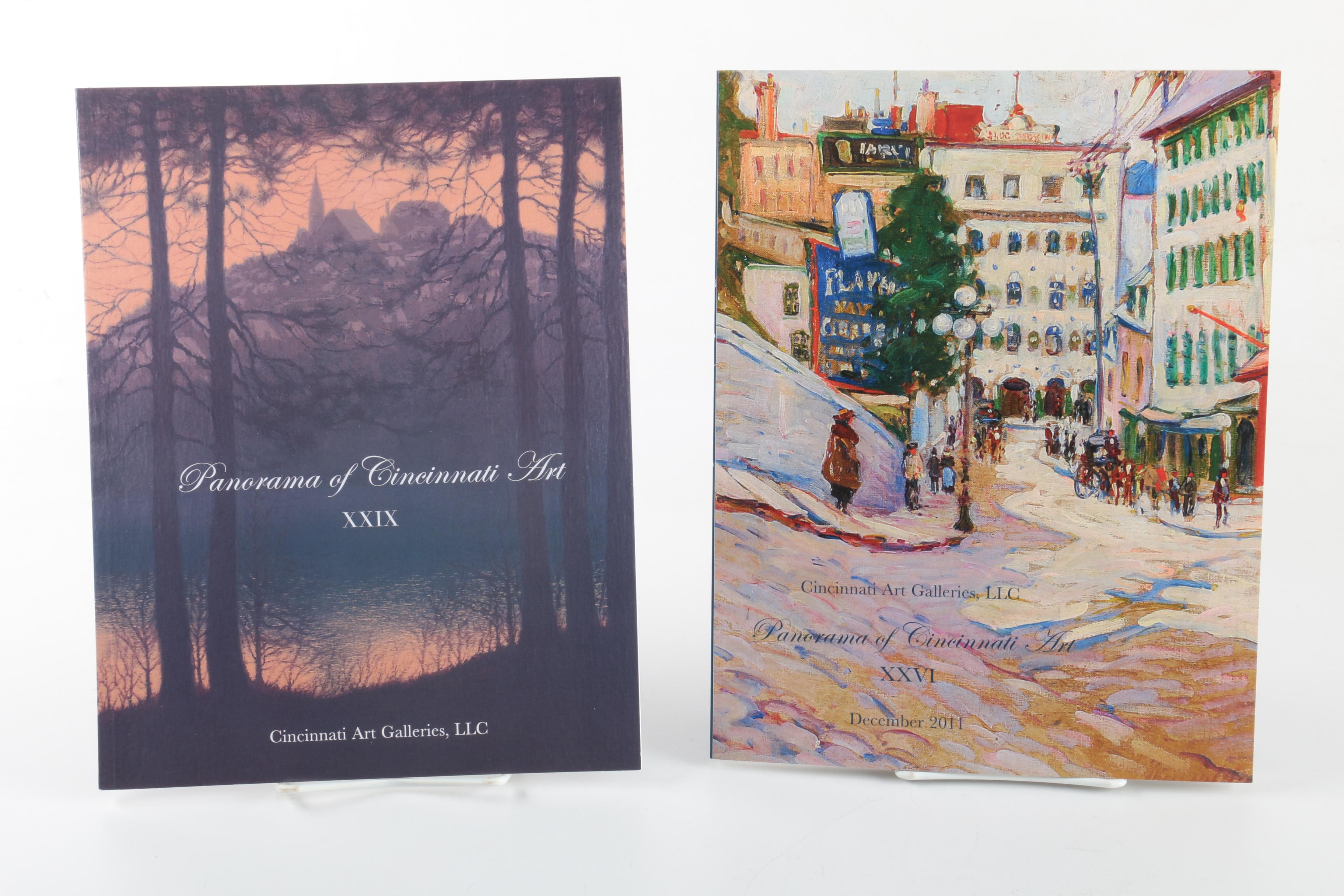 Cincinnati Art Galleries Catalogs Including "Rookwood Pottery Potpourri"