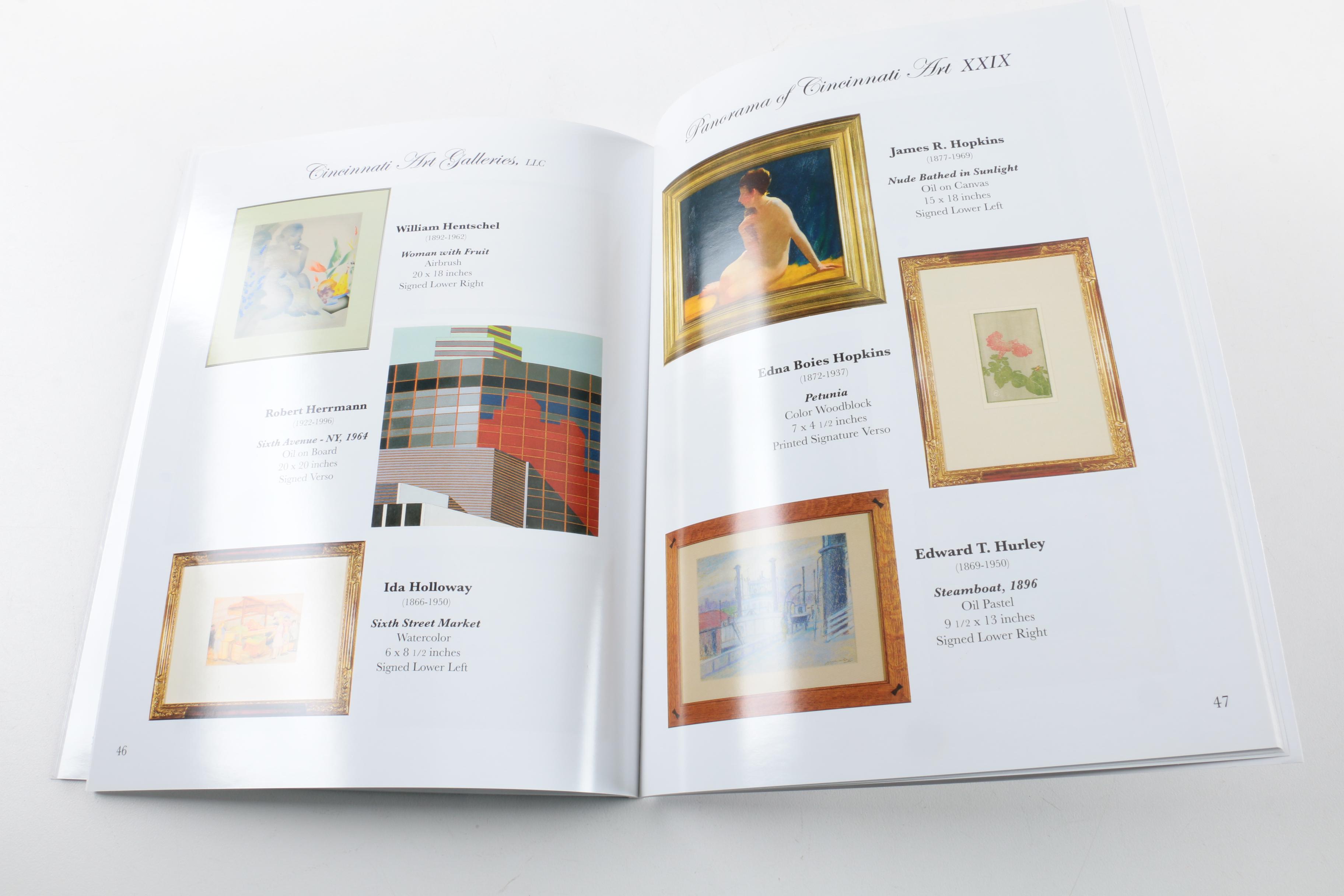 Cincinnati Art Galleries Catalogs Including "Rookwood Pottery Potpourri"