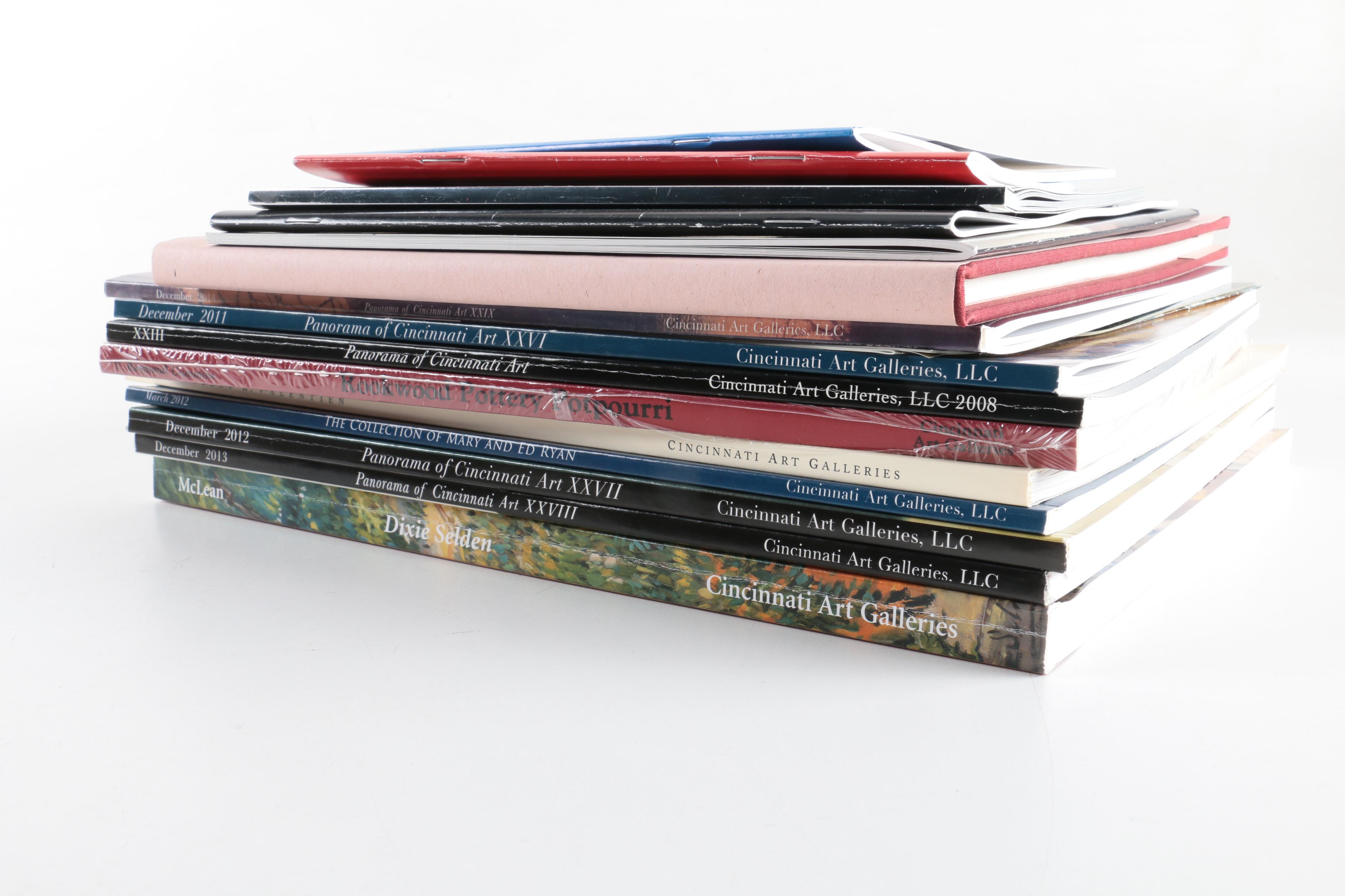 Cincinnati Art Galleries Catalogs Including "Rookwood Pottery Potpourri"