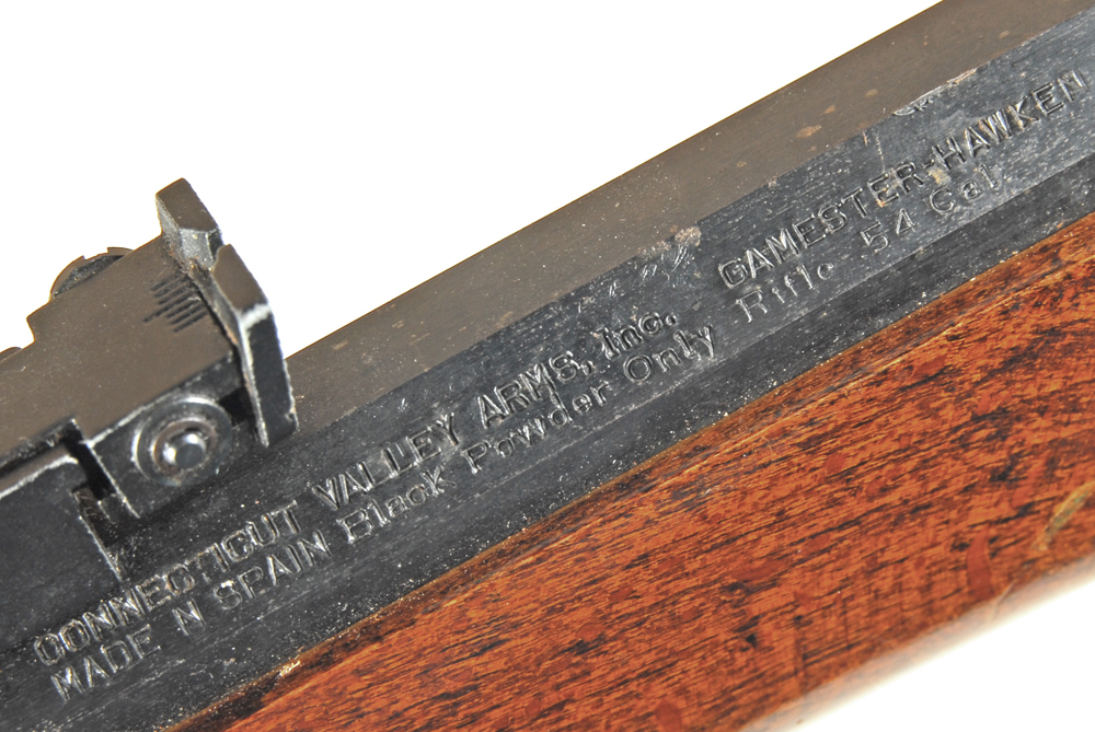 Vintage Gamester-Hawken Black Powder Rifle by Connecticut Valley Arms