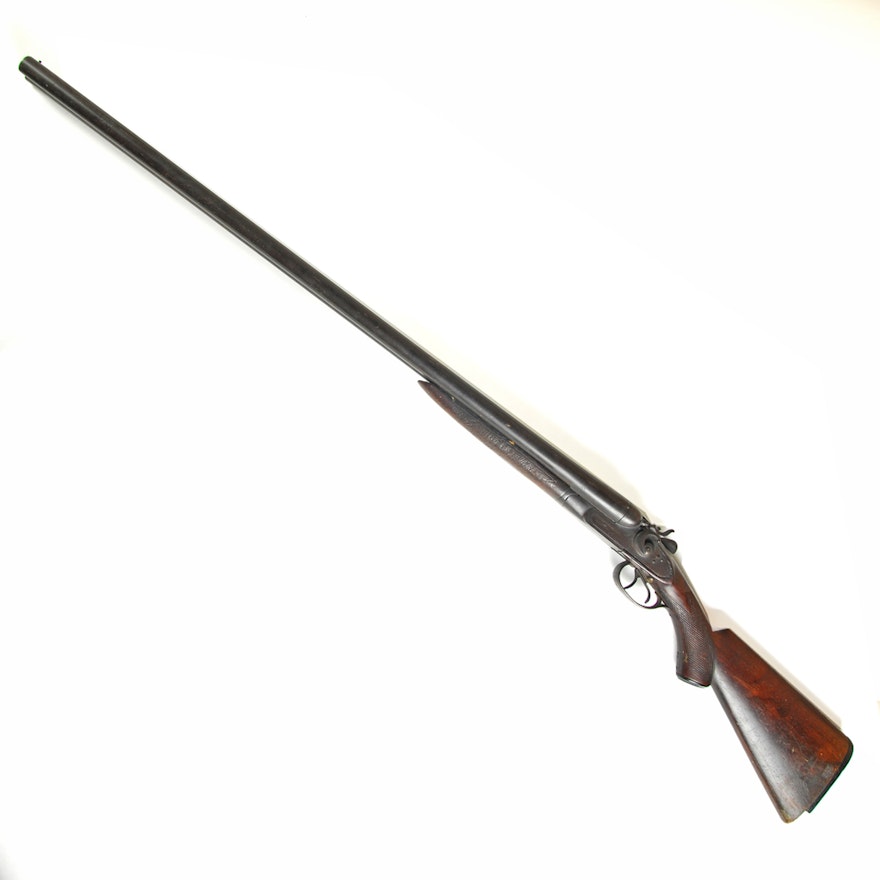 1908 Double-Hammer "New England Wonder" Shotgun by American Gun Co.