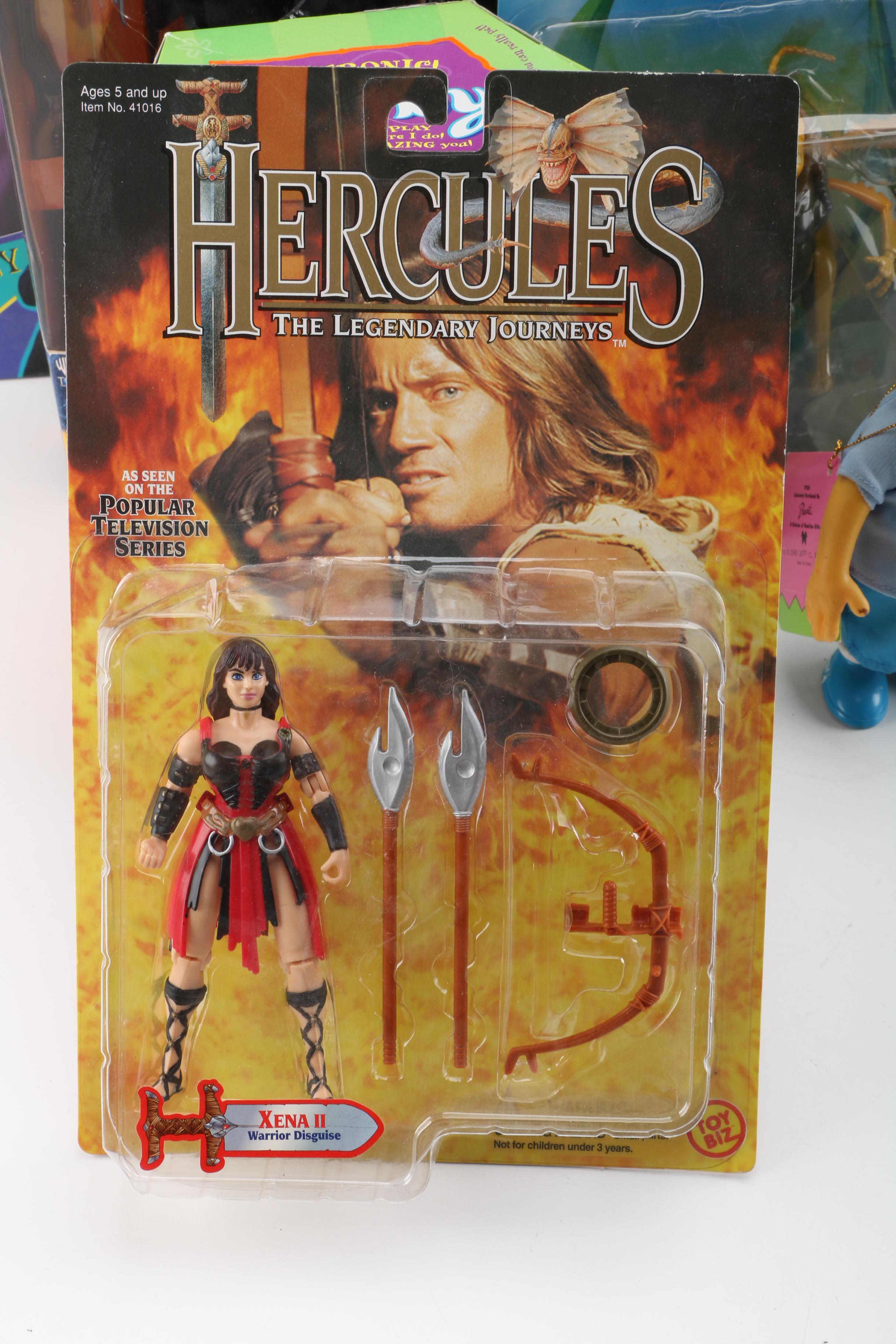 Vintage Coleco "Cabbage Patch Kid" and TV Action Figures