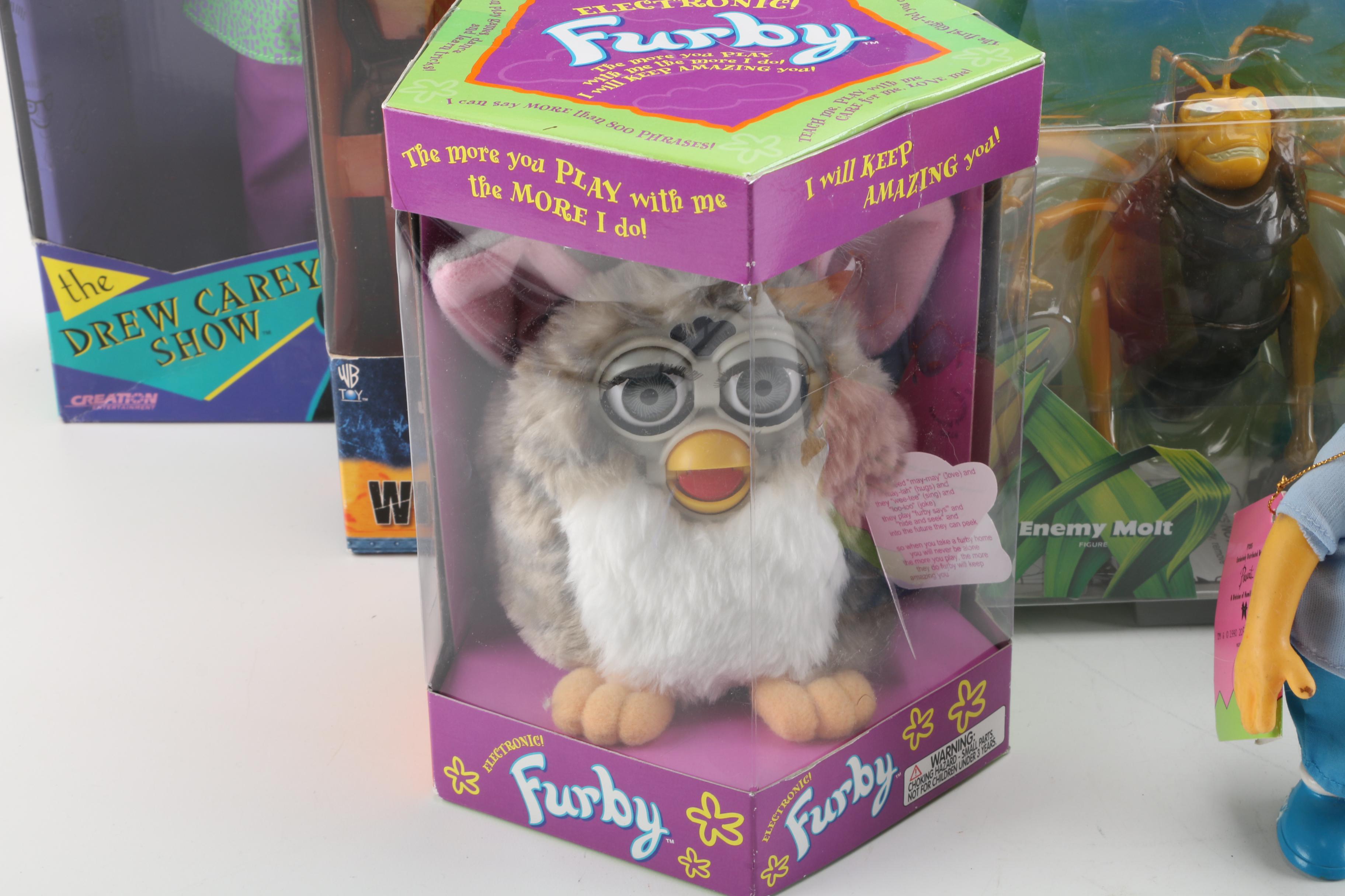 Vintage Coleco "Cabbage Patch Kid" and TV Action Figures