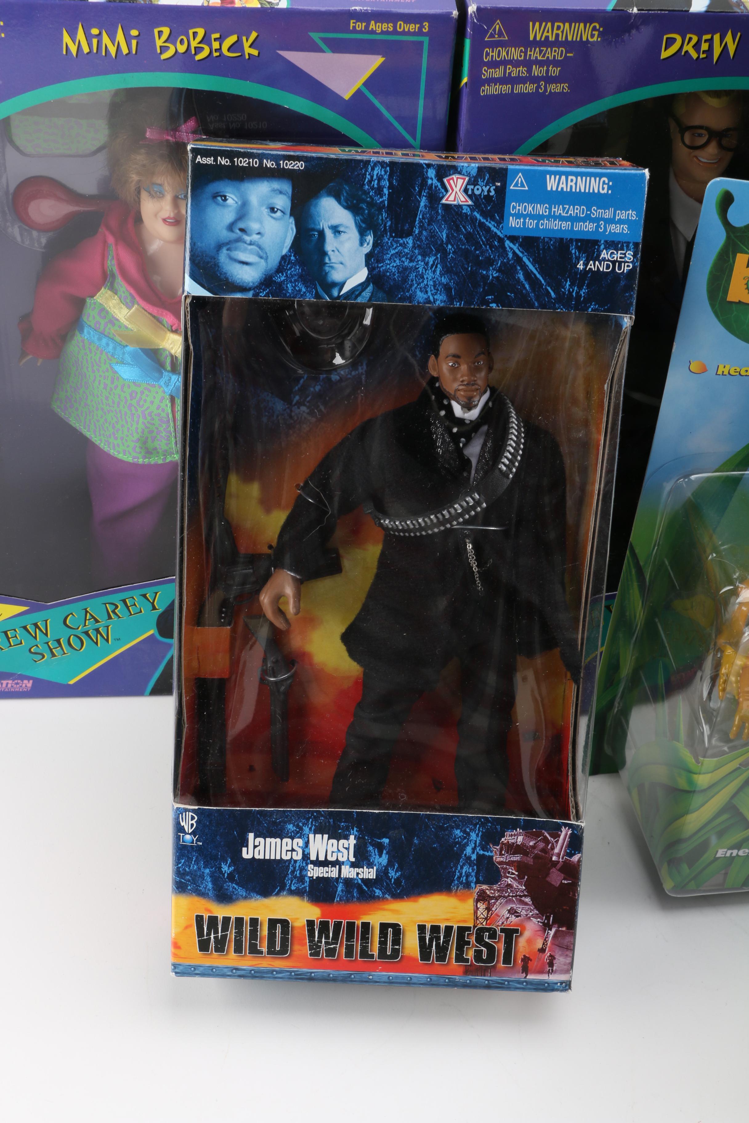 Vintage Coleco "Cabbage Patch Kid" and TV Action Figures