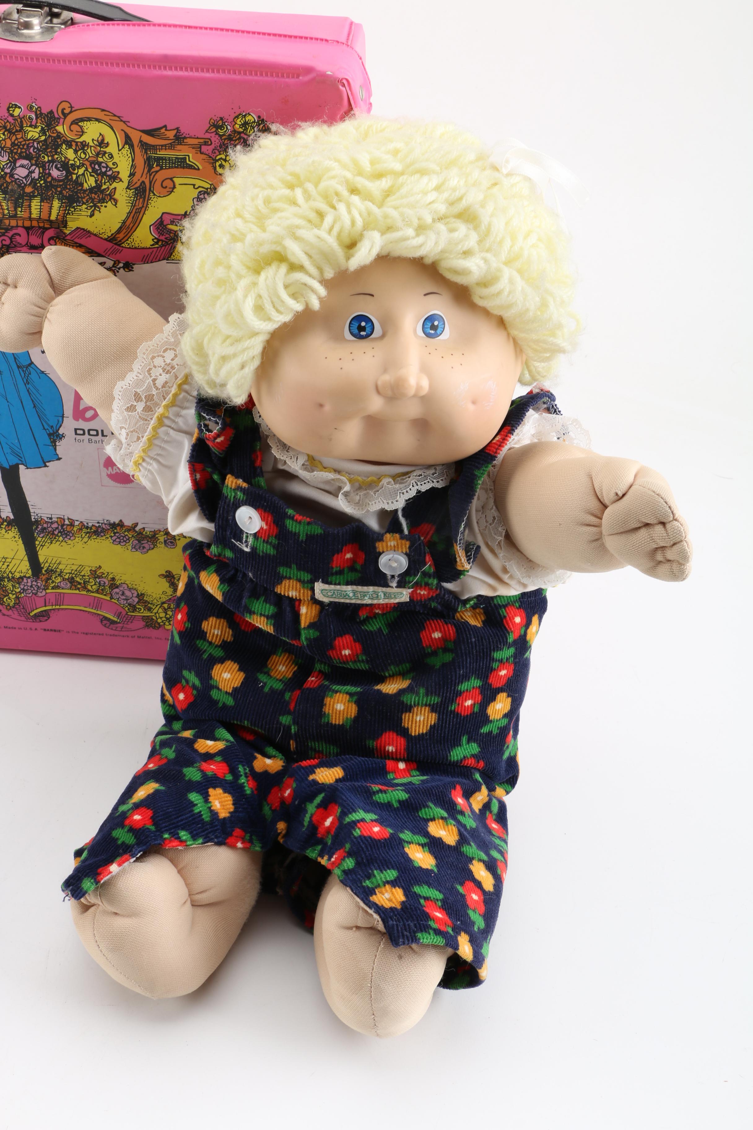Vintage Coleco "Cabbage Patch Kid" and TV Action Figures
