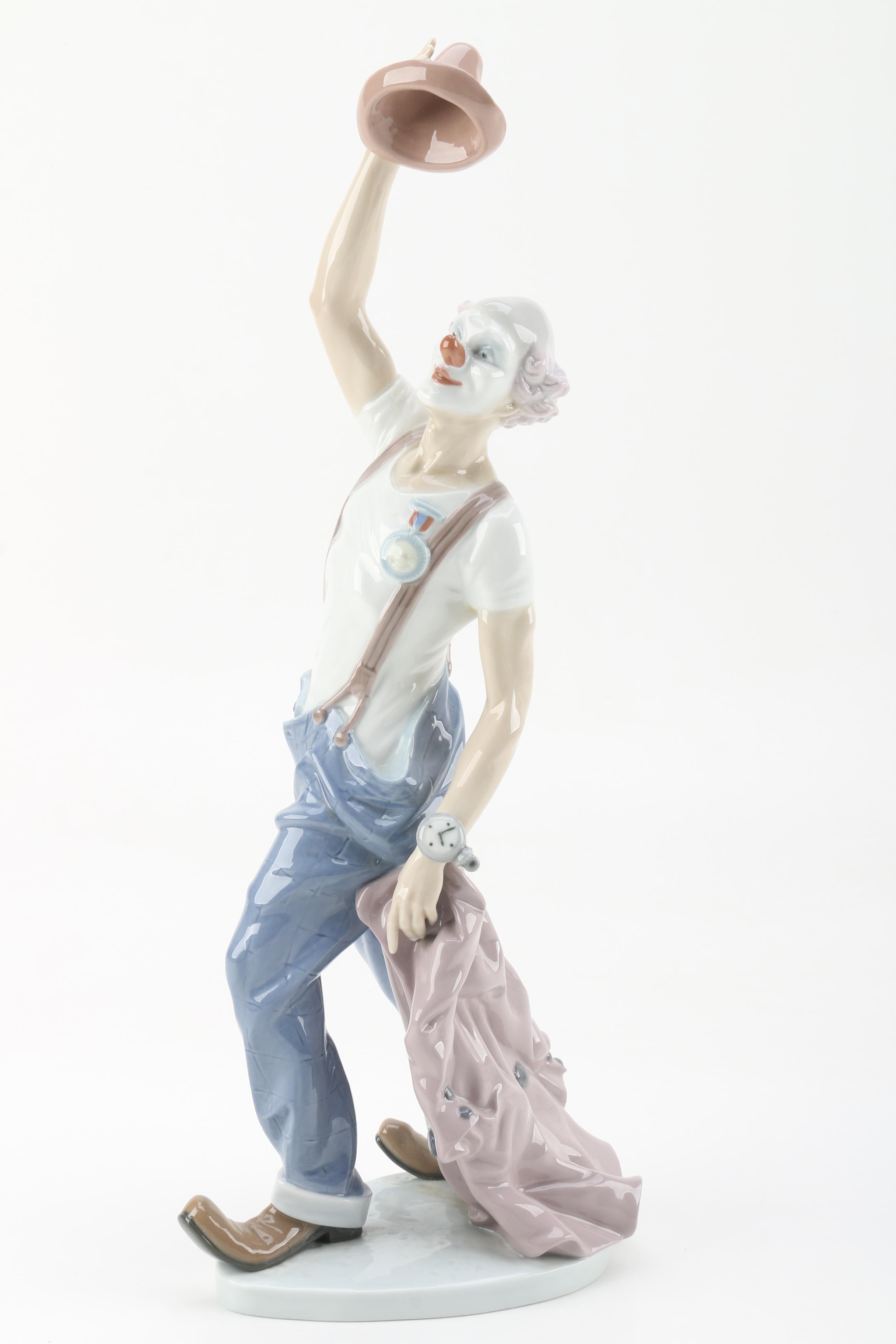 Lladro "Hats Off To Fun" Clown Figurine