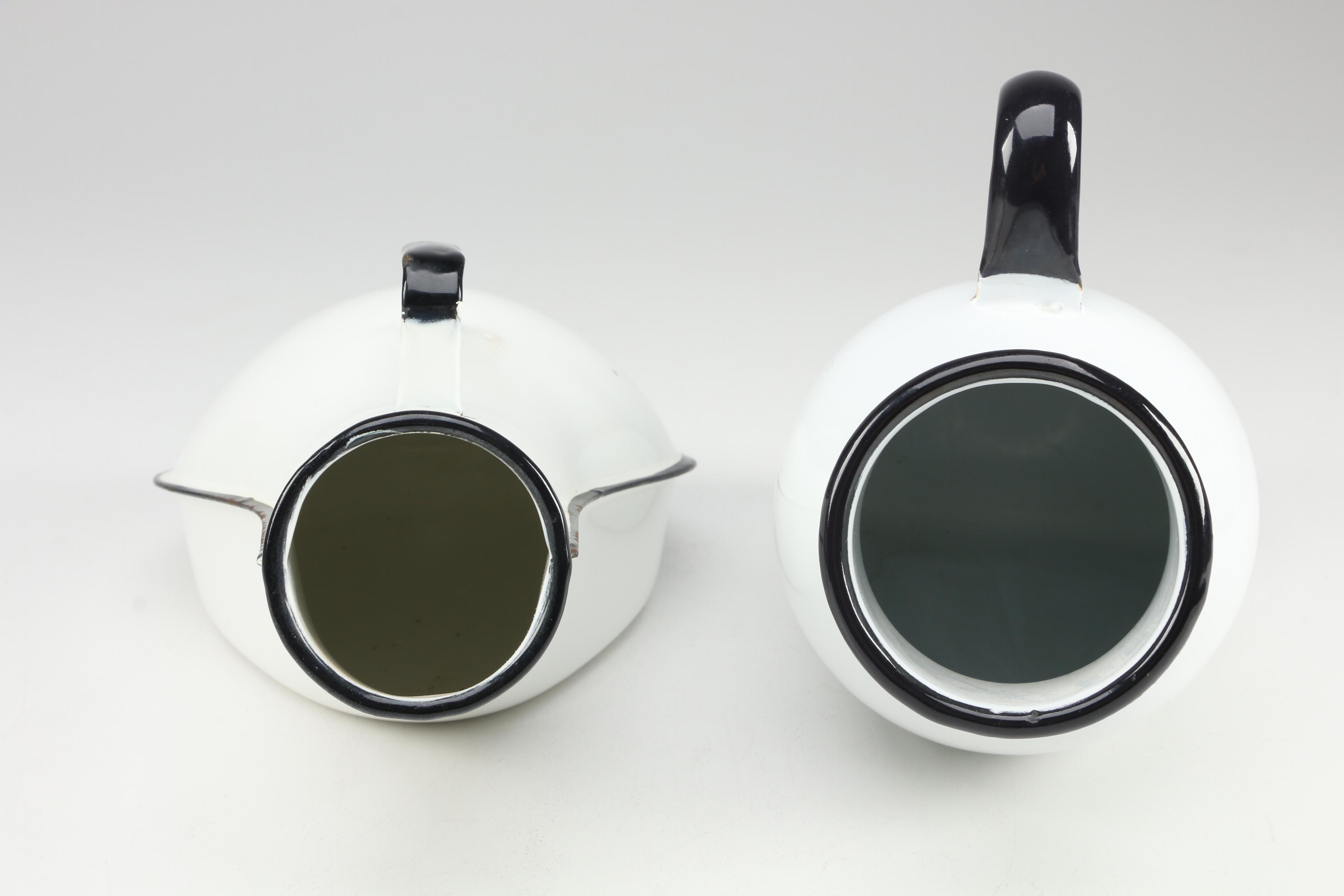 Vintage Enamel Bedpans and Urinals