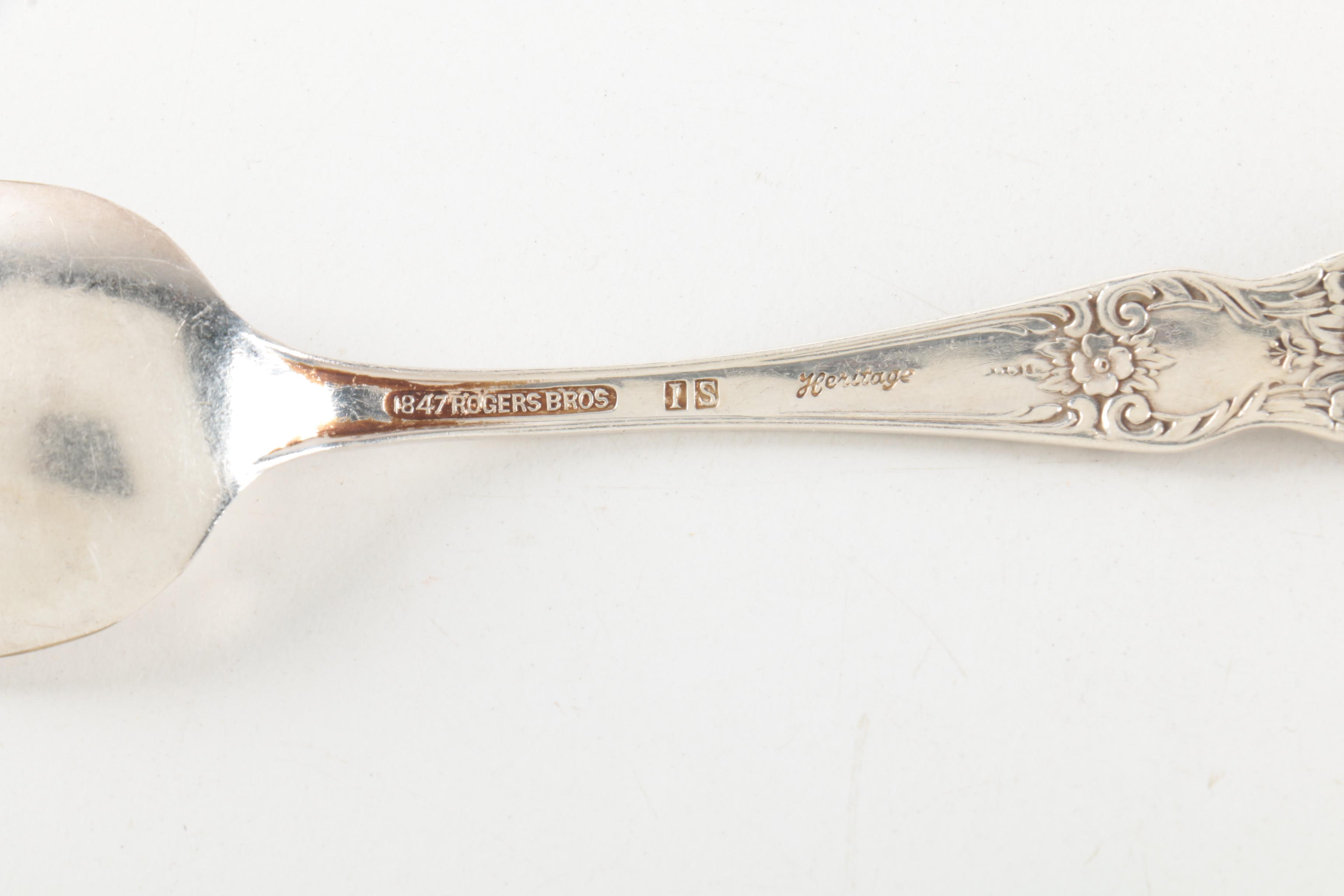 1847 Rogers Bros. "Heritage" Silver-Plated Flatware Set