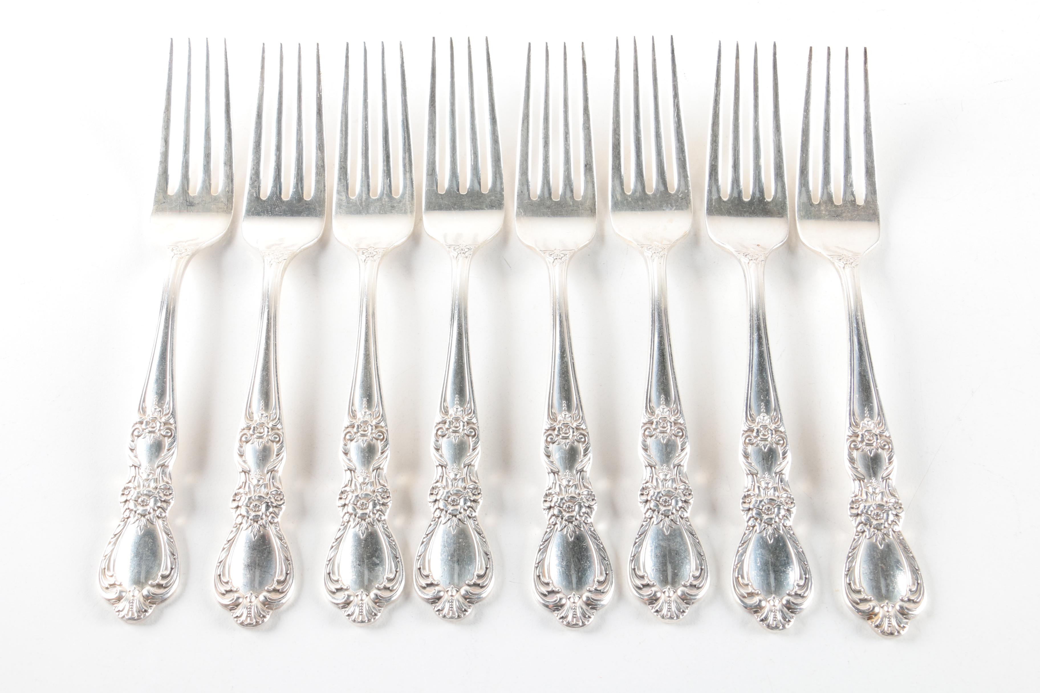 1847 Rogers Bros. "Heritage" Silver-Plated Flatware Set