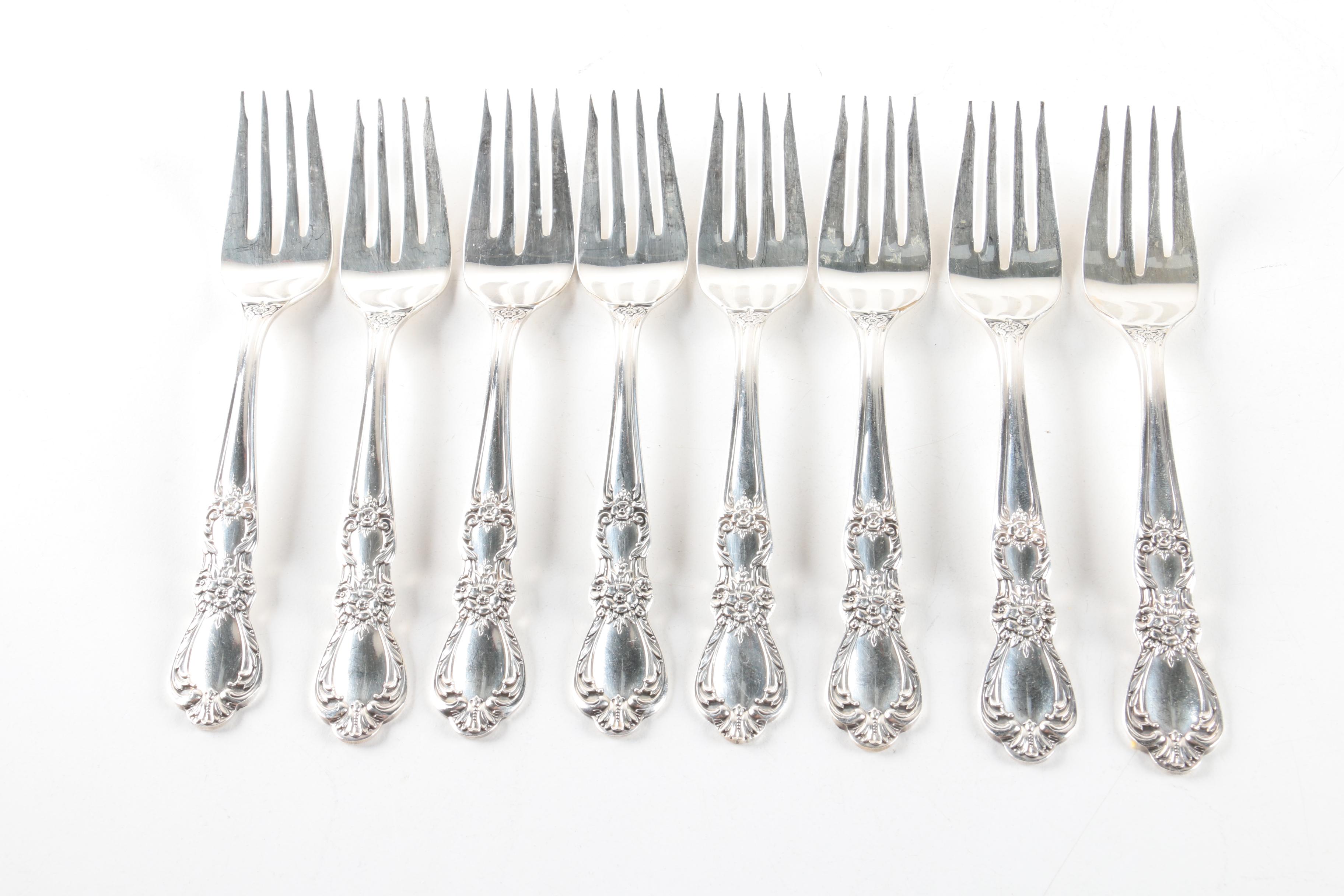 1847 Rogers Bros. "Heritage" Silver-Plated Flatware Set