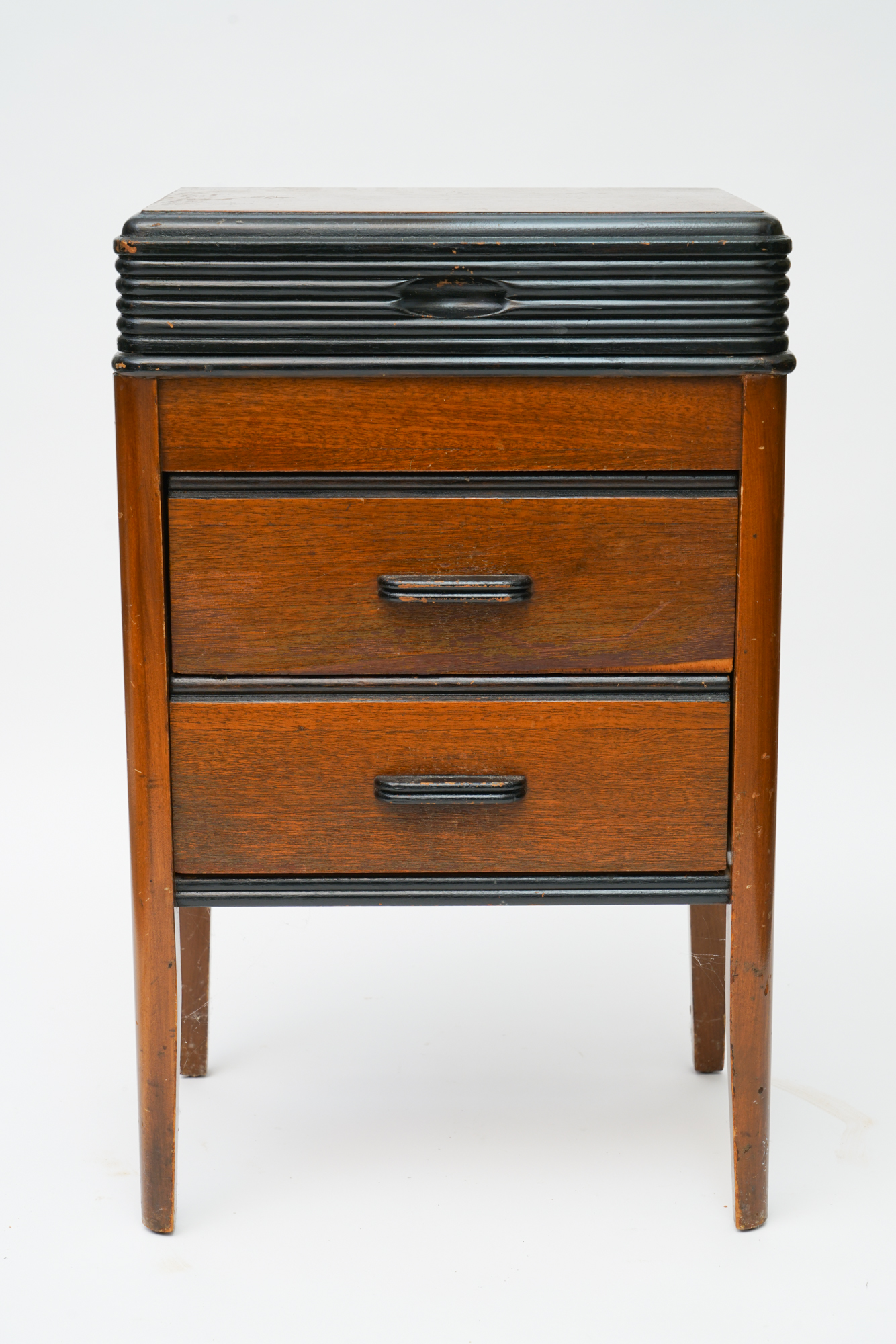 Art Deco Wood Sewing Table