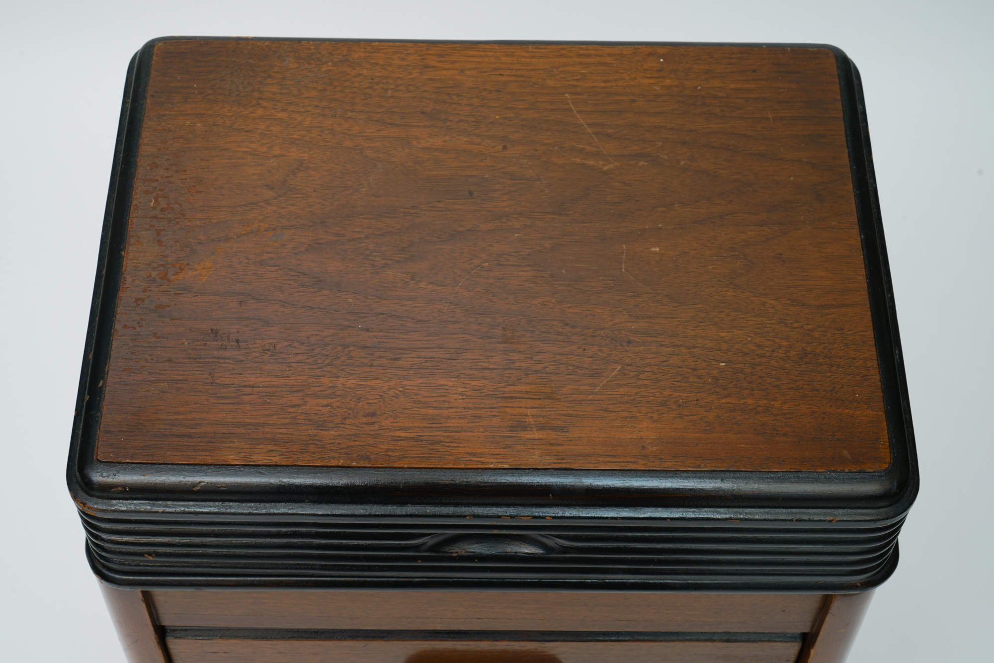 Art Deco Wood Sewing Table